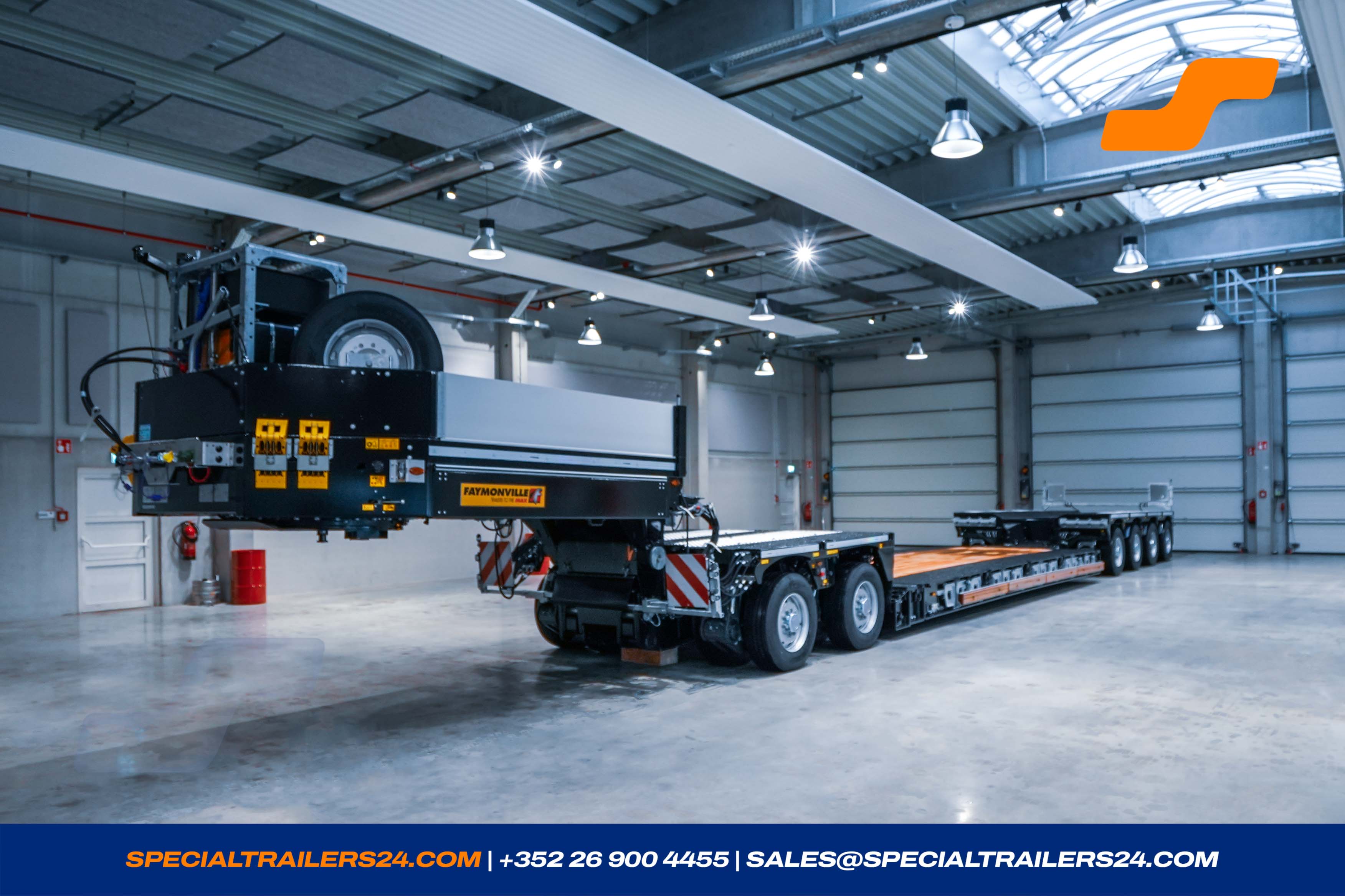 Lowbed trailer Faymonville VarioMAX (OLD) Vehicle for sale