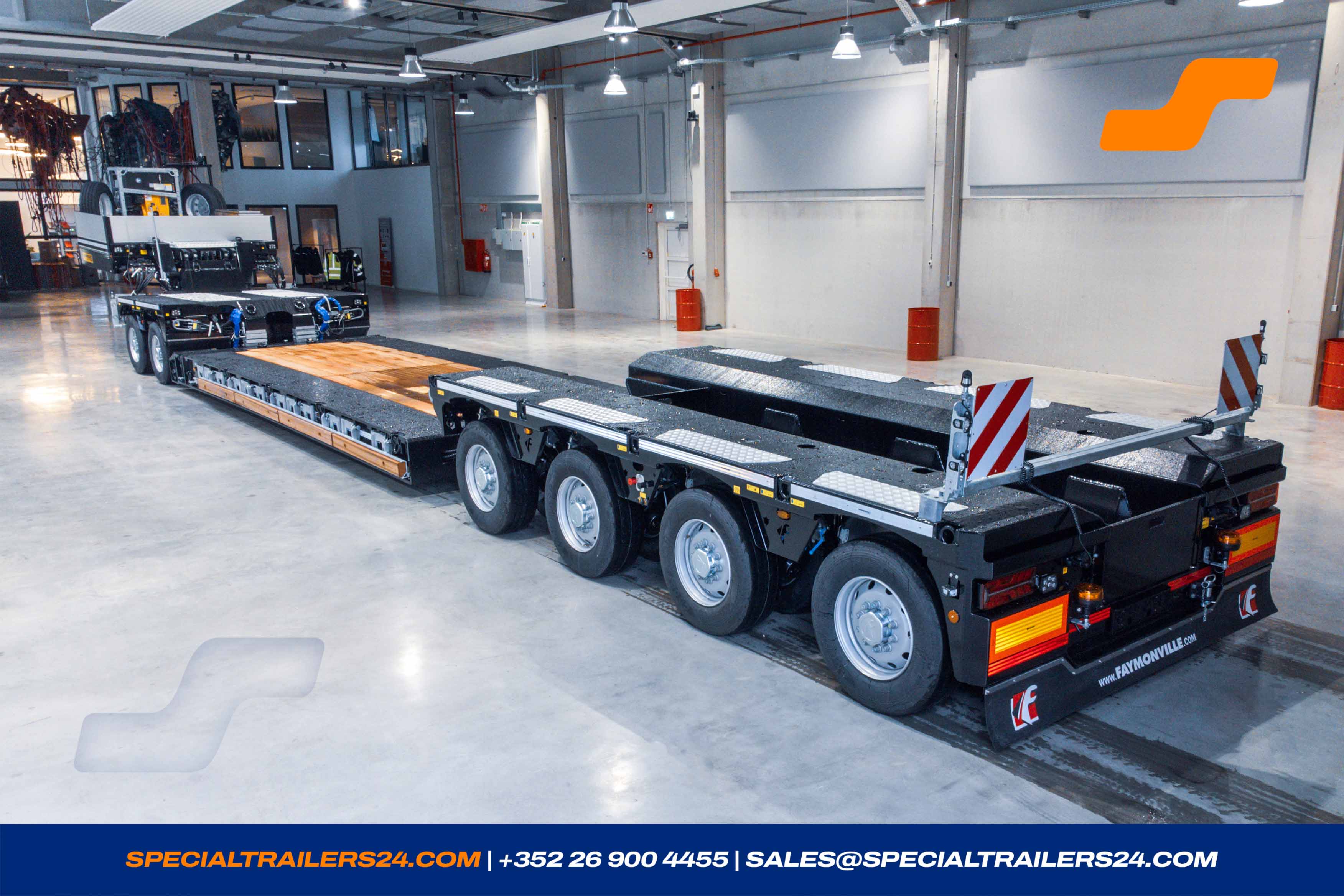 Lowbed trailer Faymonville VarioMAX (OLD) Vehicle for sale