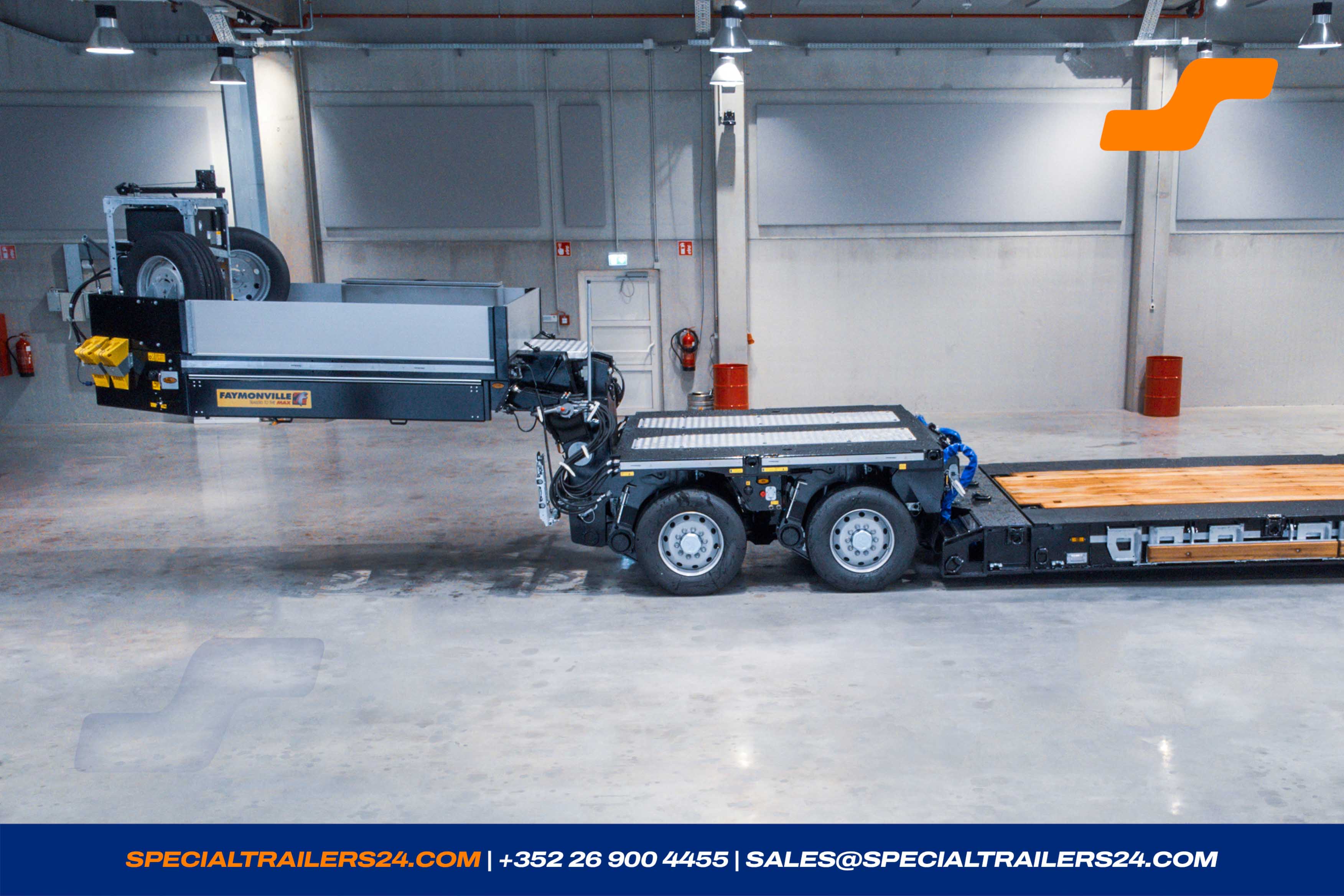 Lowbed trailer Faymonville VarioMAX (OLD) Vehicle for sale