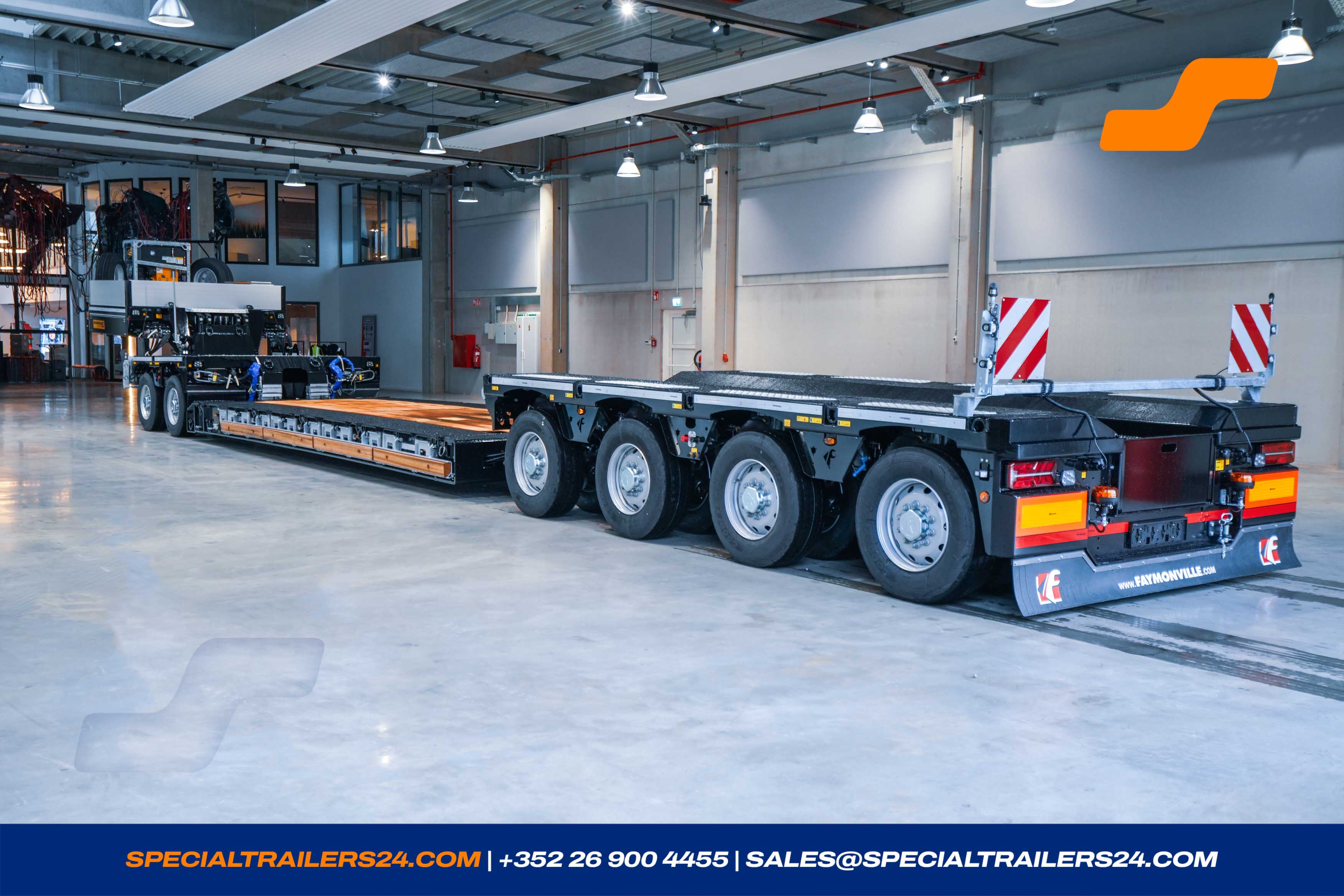 Lowbed trailer Faymonville VarioMAX (OLD) Vehicle for sale