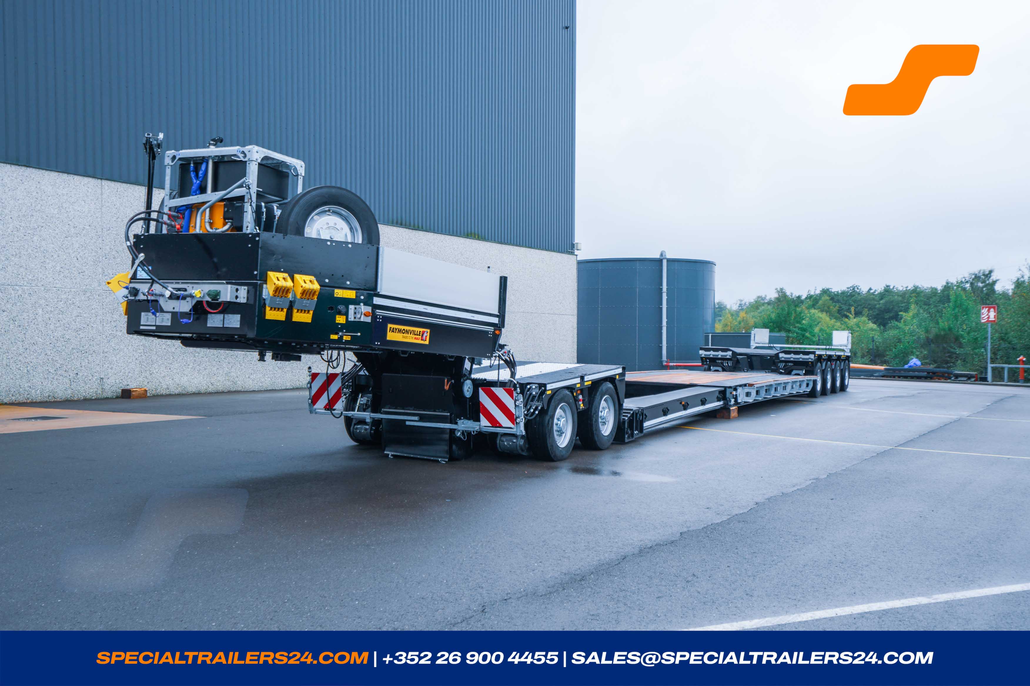 Lowbed trailer Faymonville VarioMAX (OLD) Vehicle for sale