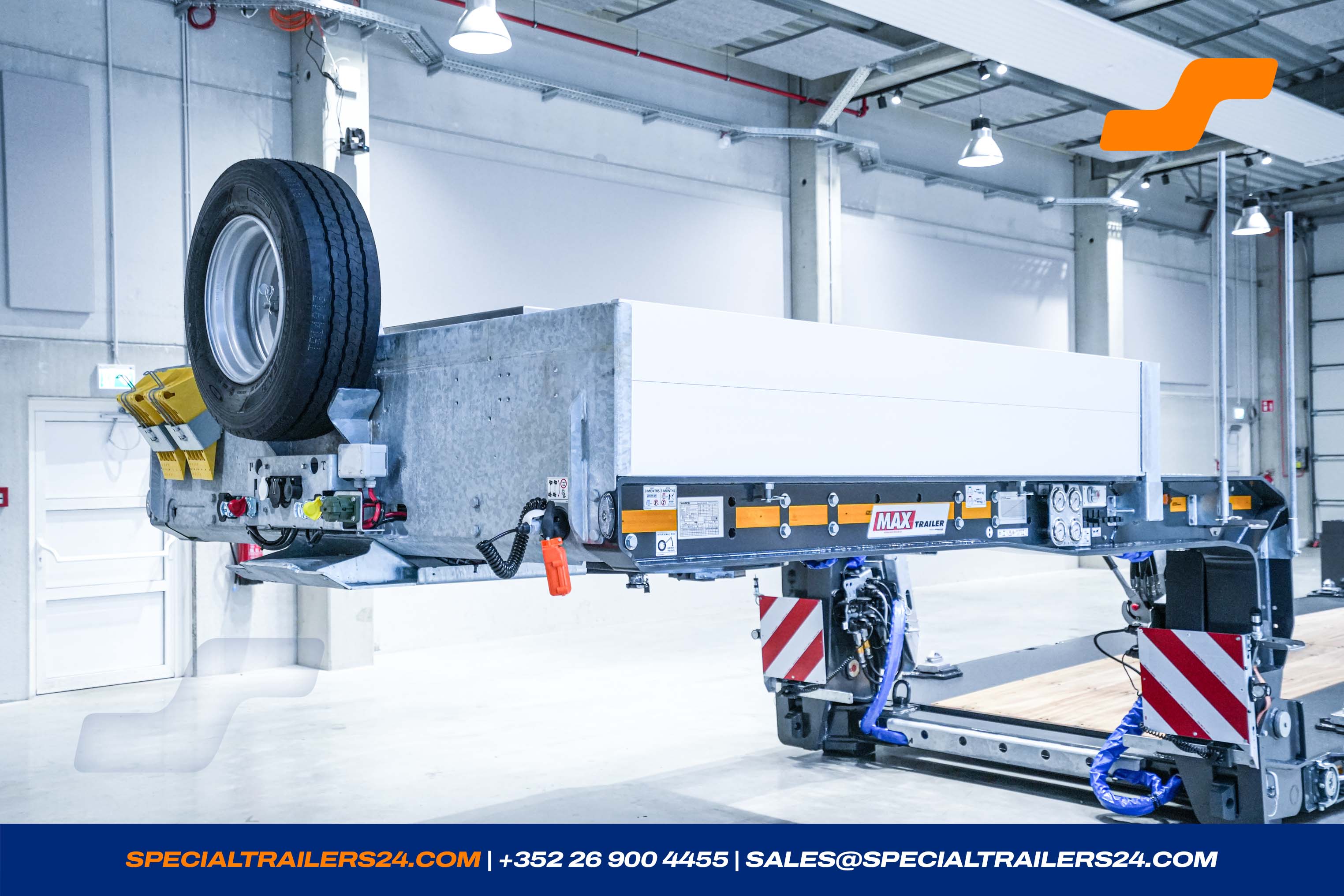 Lowbed trailer MAX Trailer MAX510 Vehicle for sale