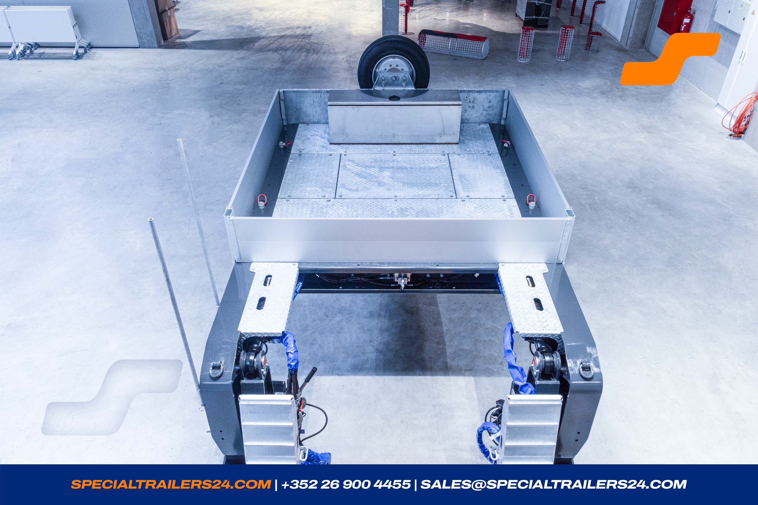 Lowbed trailer MAX Trailer MAX510 Vehicle for sale