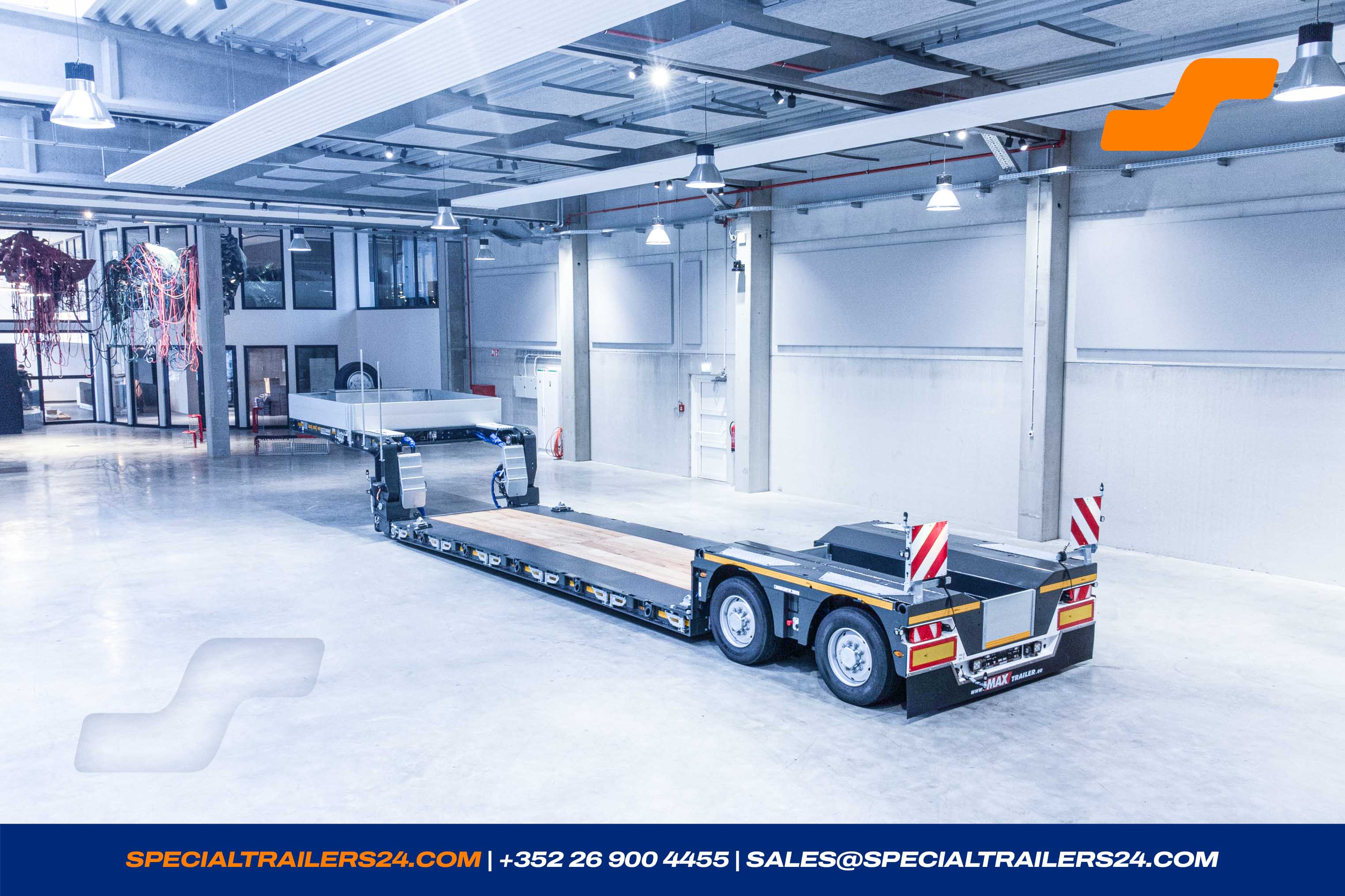 Lowbed trailer MAX Trailer MAX510 Vehicle for sale