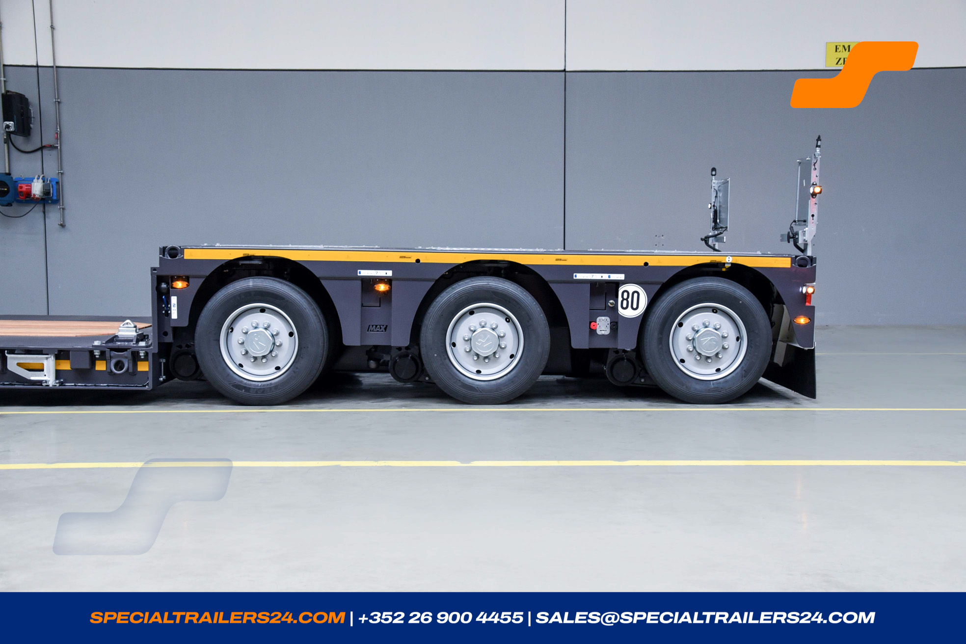 Lowbed trailer MAX Trailer MAX510 Vehicle for sale