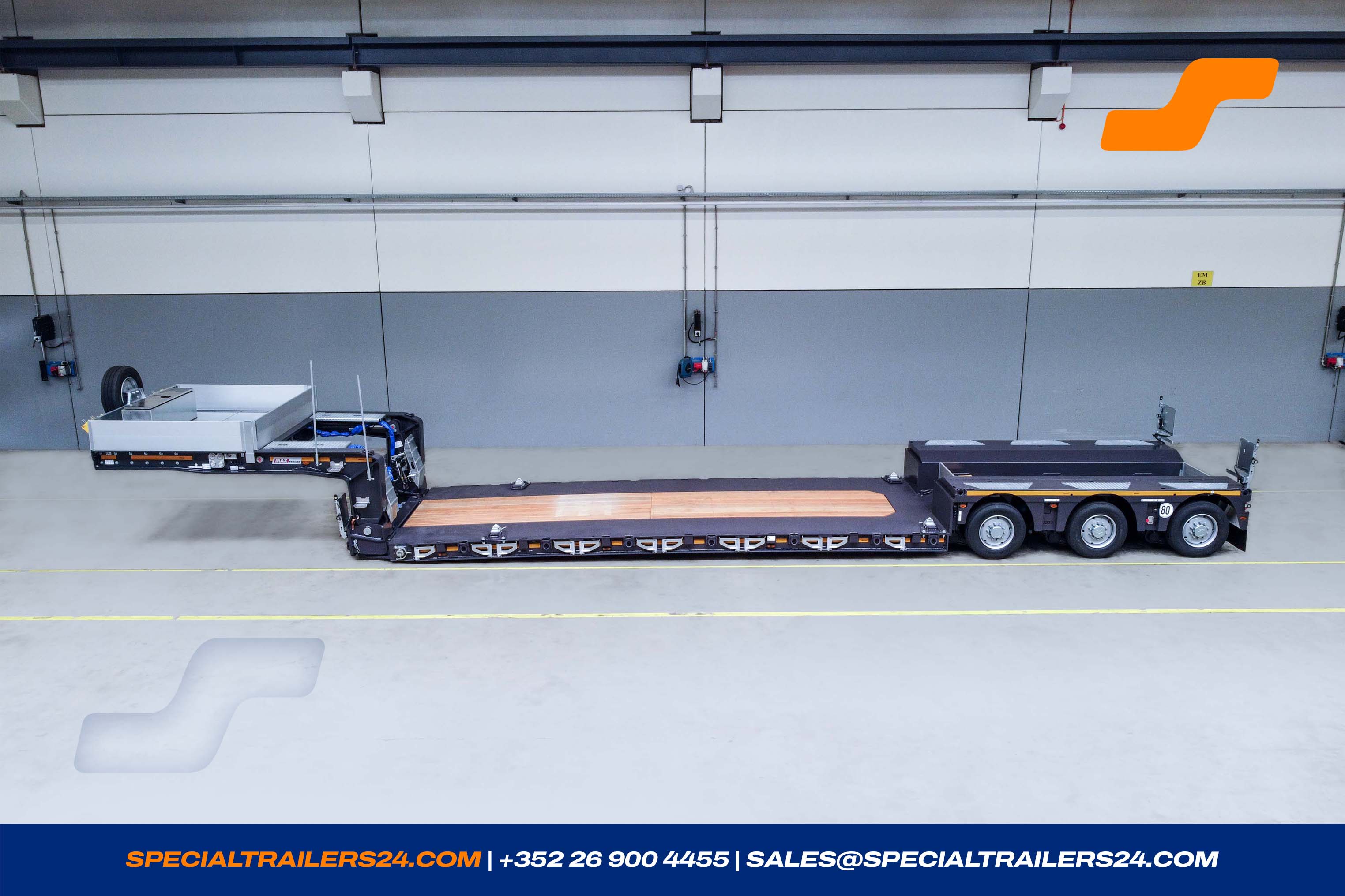 Lowbed trailer MAX Trailer MAX510 Vehicle for sale