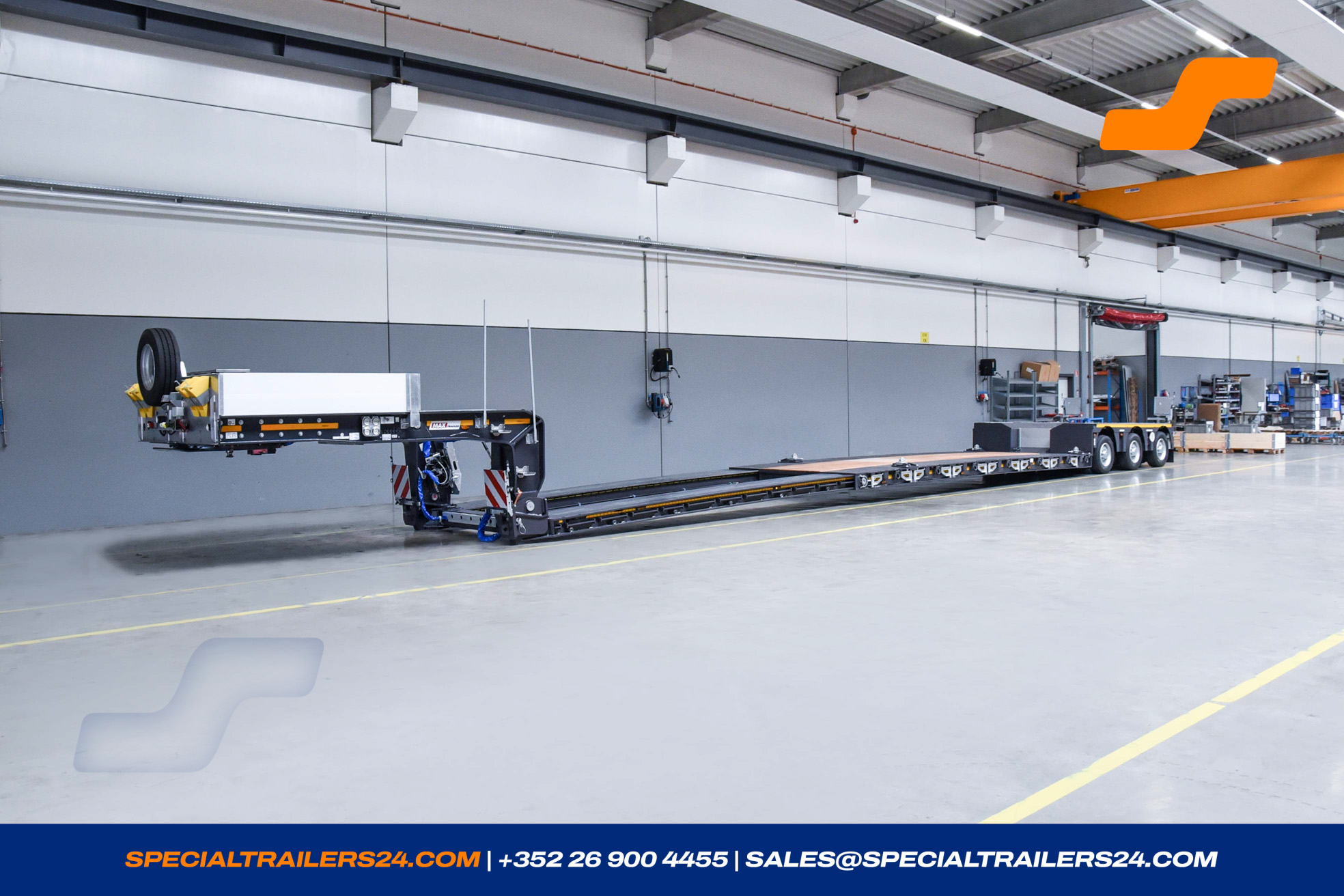 Lowbed trailer MAX Trailer MAX510 Vehicle for sale