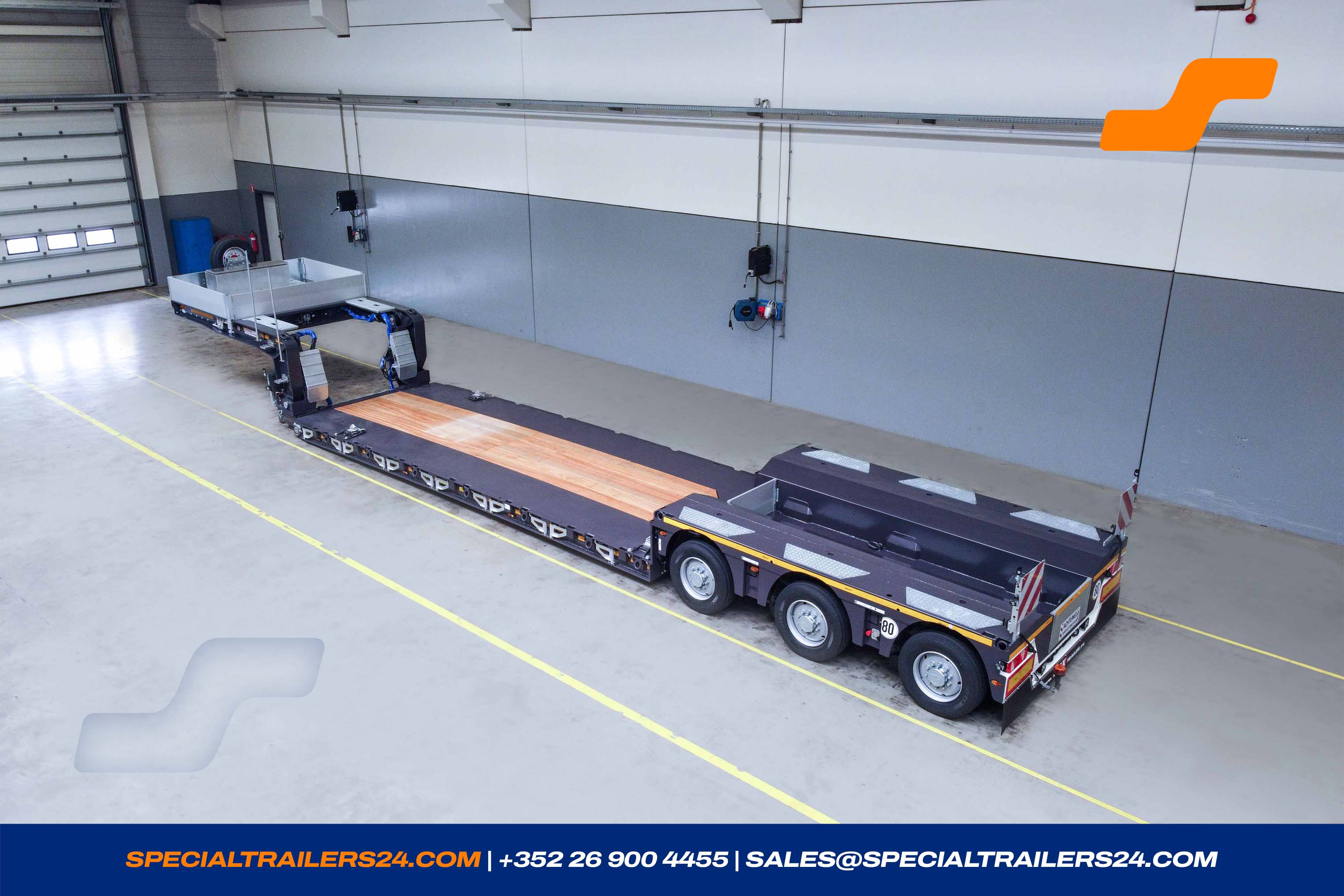 Lowbed trailer MAX Trailer MAX510 Vehicle for sale