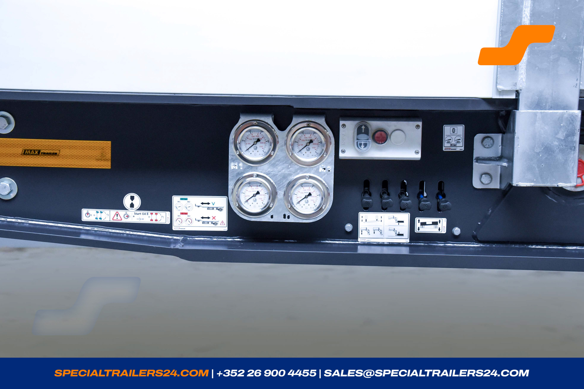 Lowbed trailer MAX Trailer MAX510 Vehicle for sale