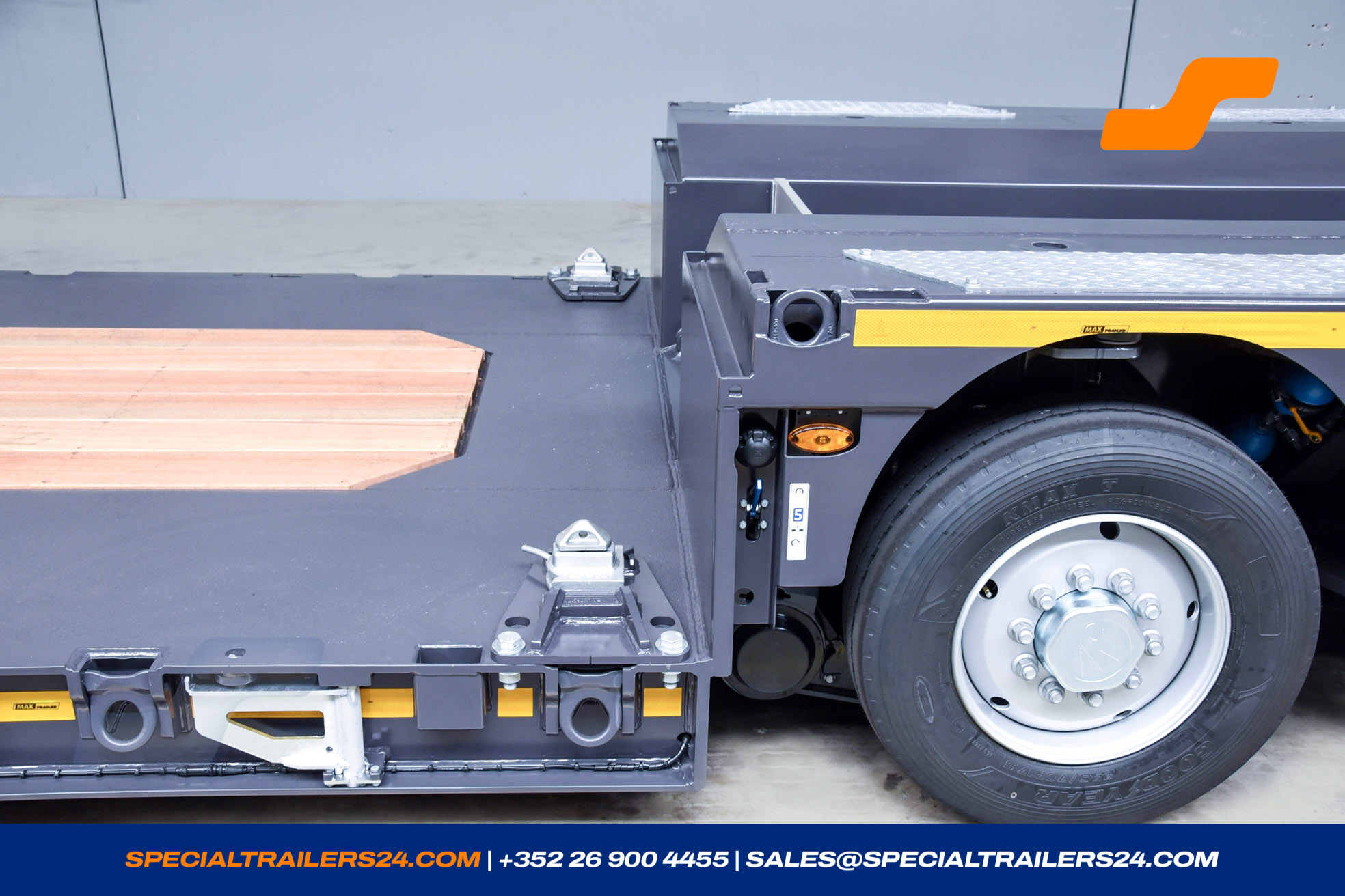 Lowbed trailer MAX Trailer MAX510 Vehicle for sale