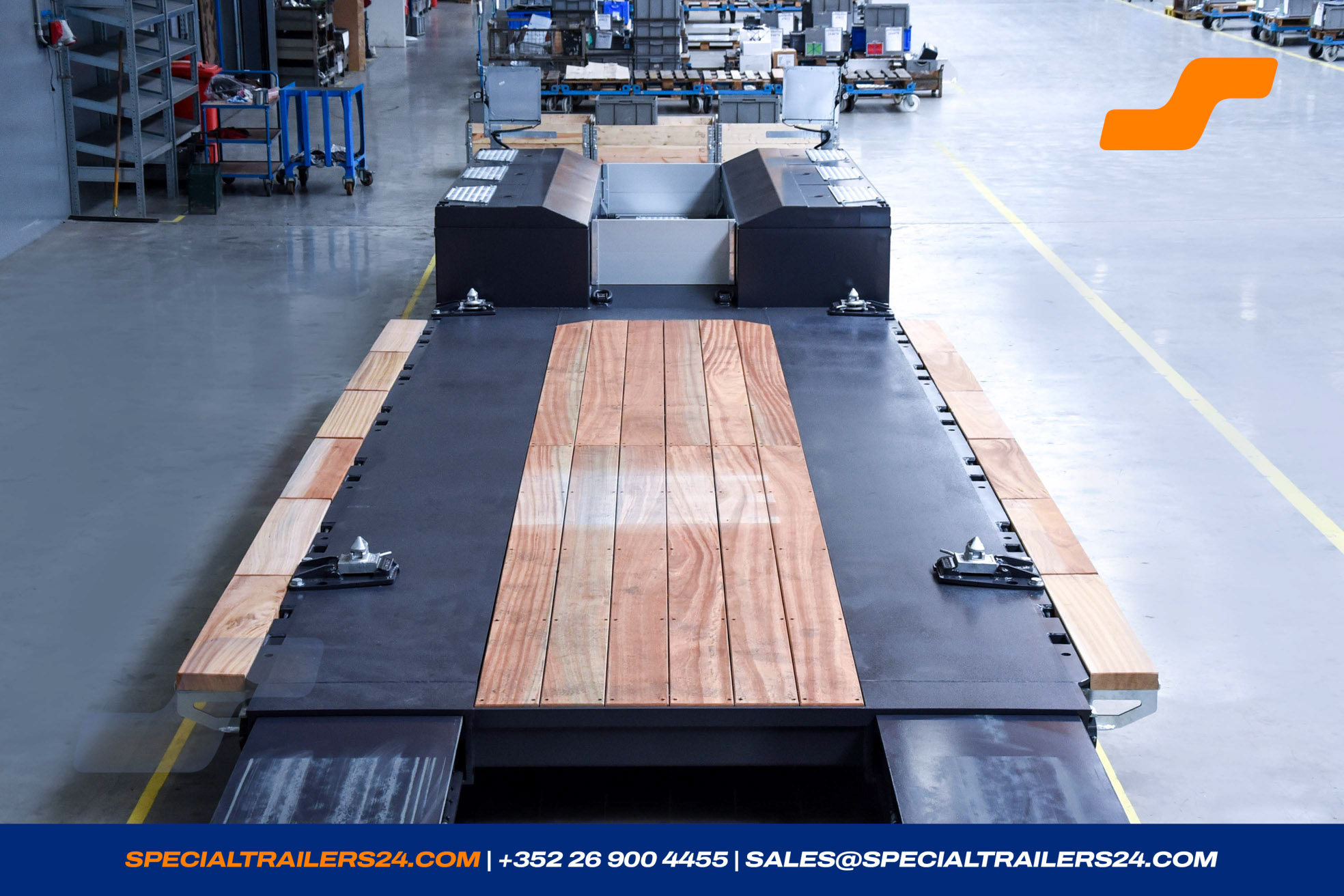 Lowbed trailer MAX Trailer MAX510 Vehicle for sale