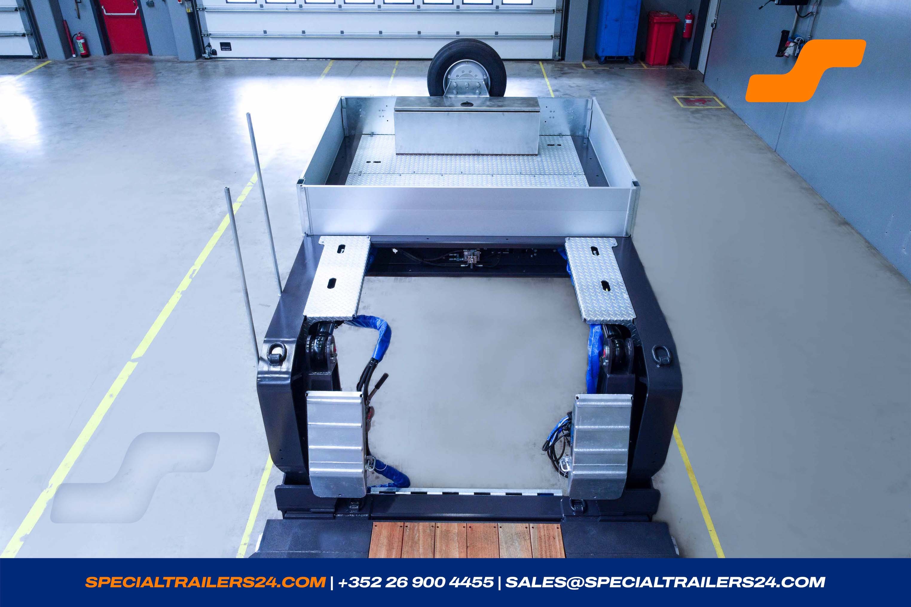 Lowbed trailer MAX Trailer MAX510 Vehicle for sale