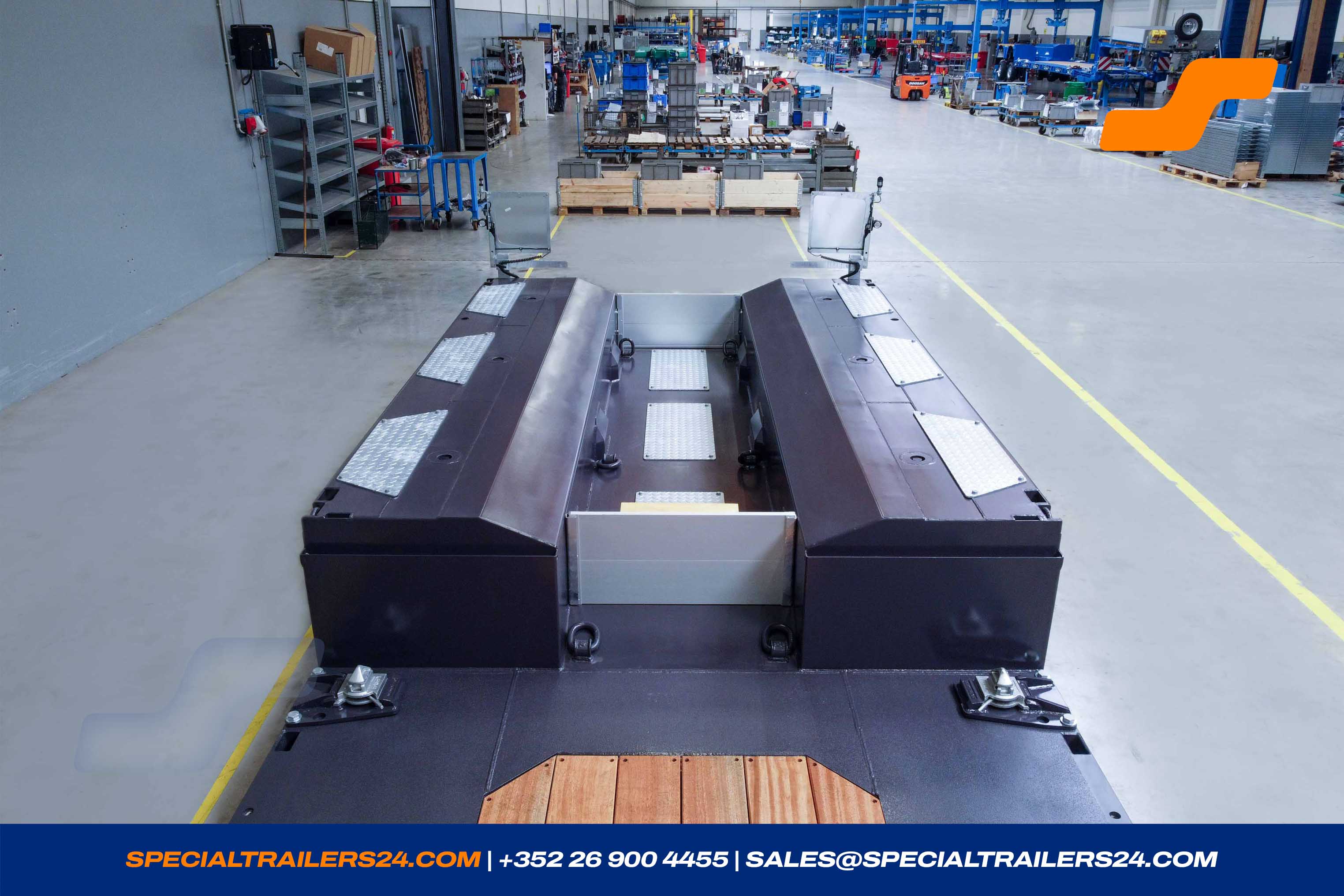 Lowbed trailer MAX Trailer MAX510 Vehicle for sale