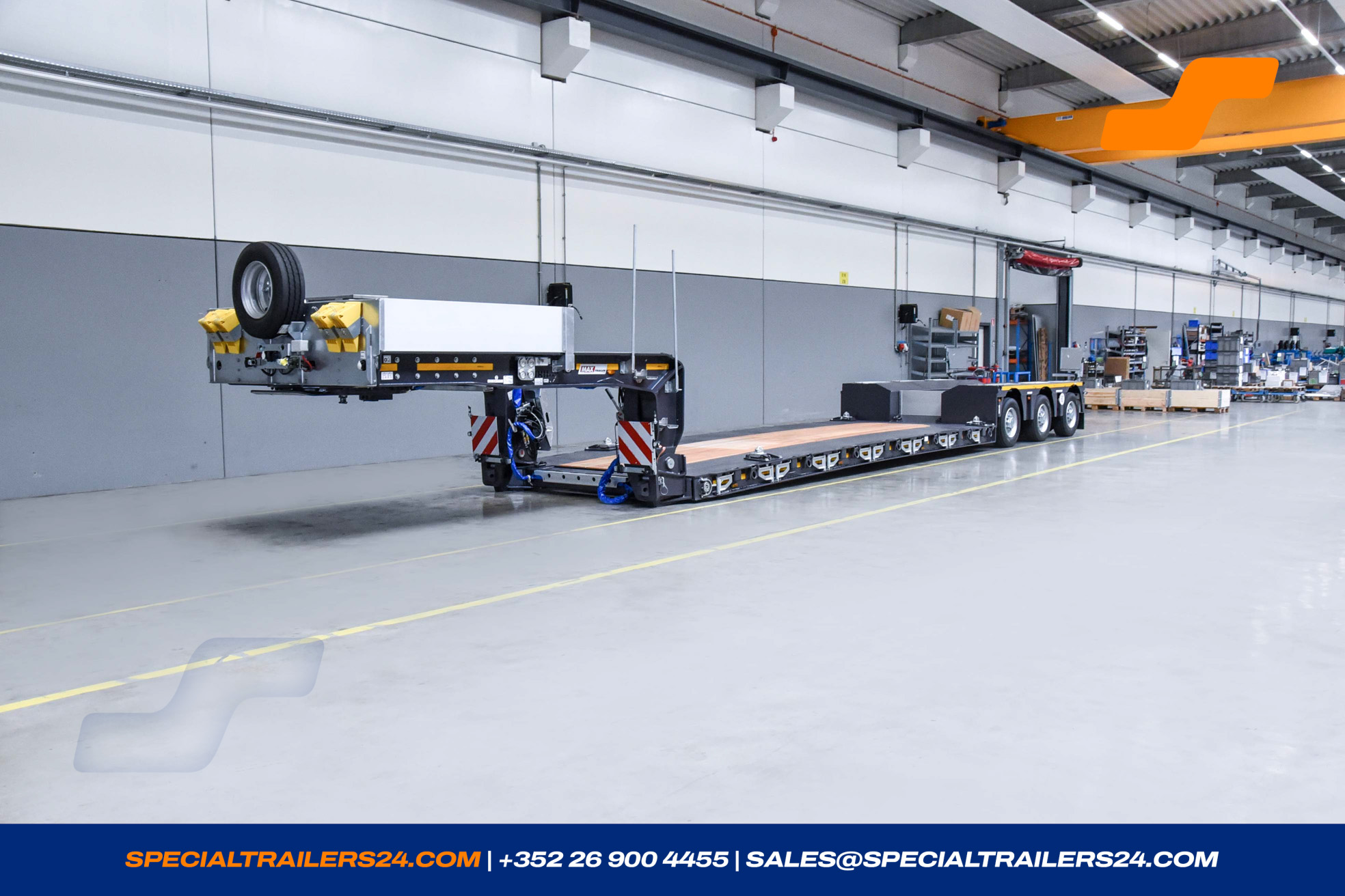 Lowbed trailer MAX Trailer MAX510 Vehicle for sale