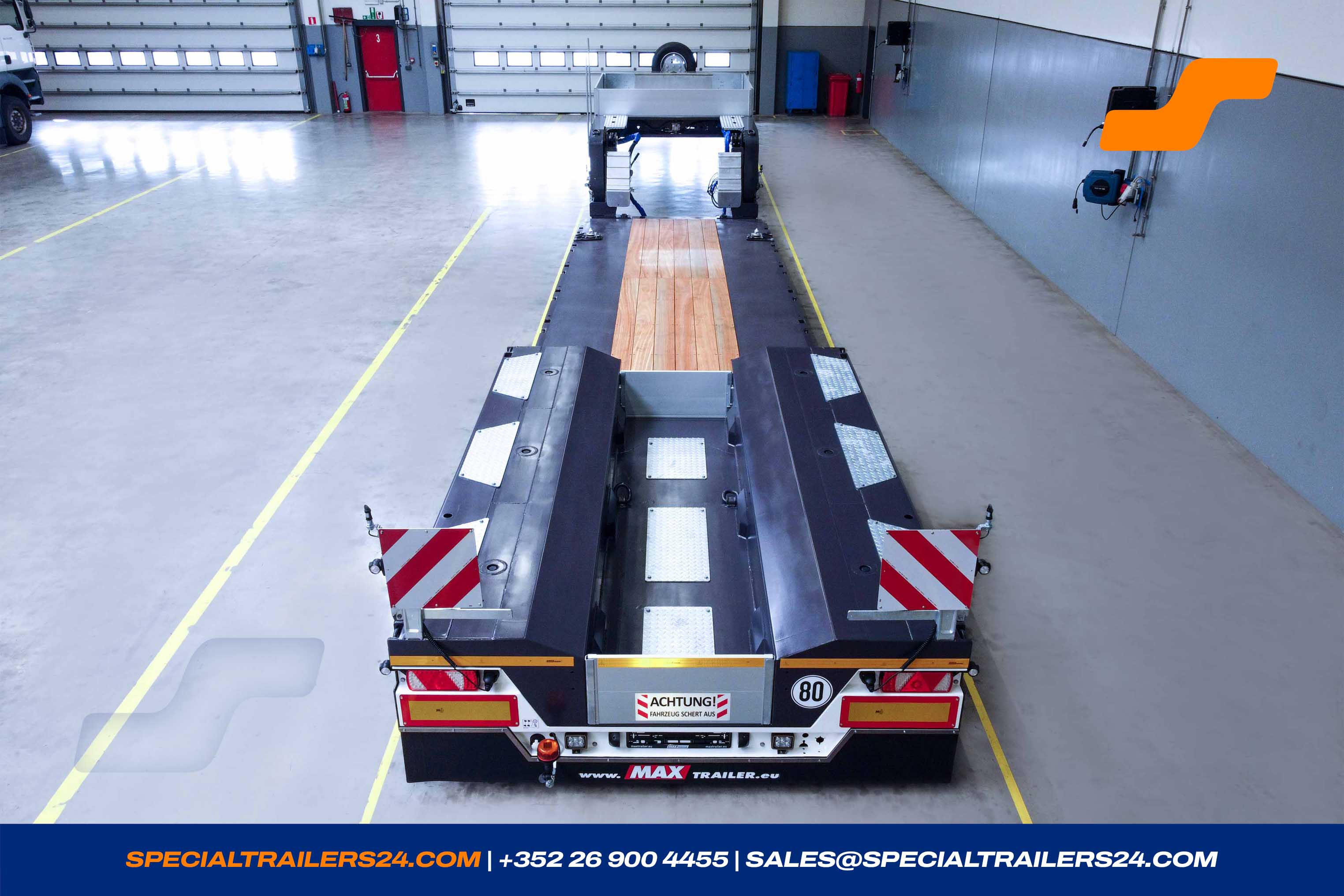 Lowbed trailer MAX Trailer MAX510 Vehicle for sale