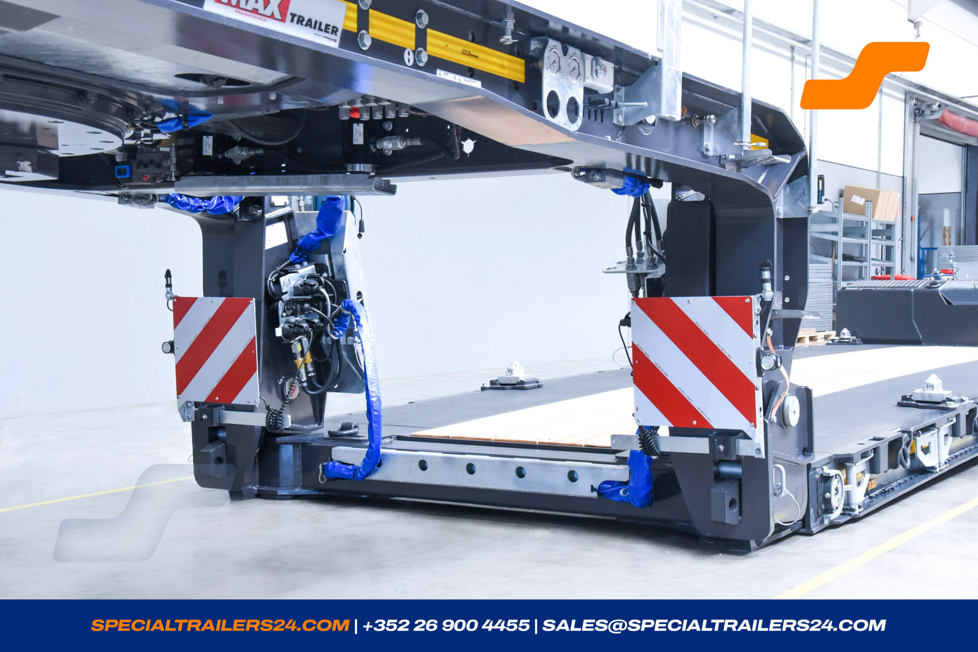 Lowbed trailer MAX Trailer MAX510 Vehicle for sale