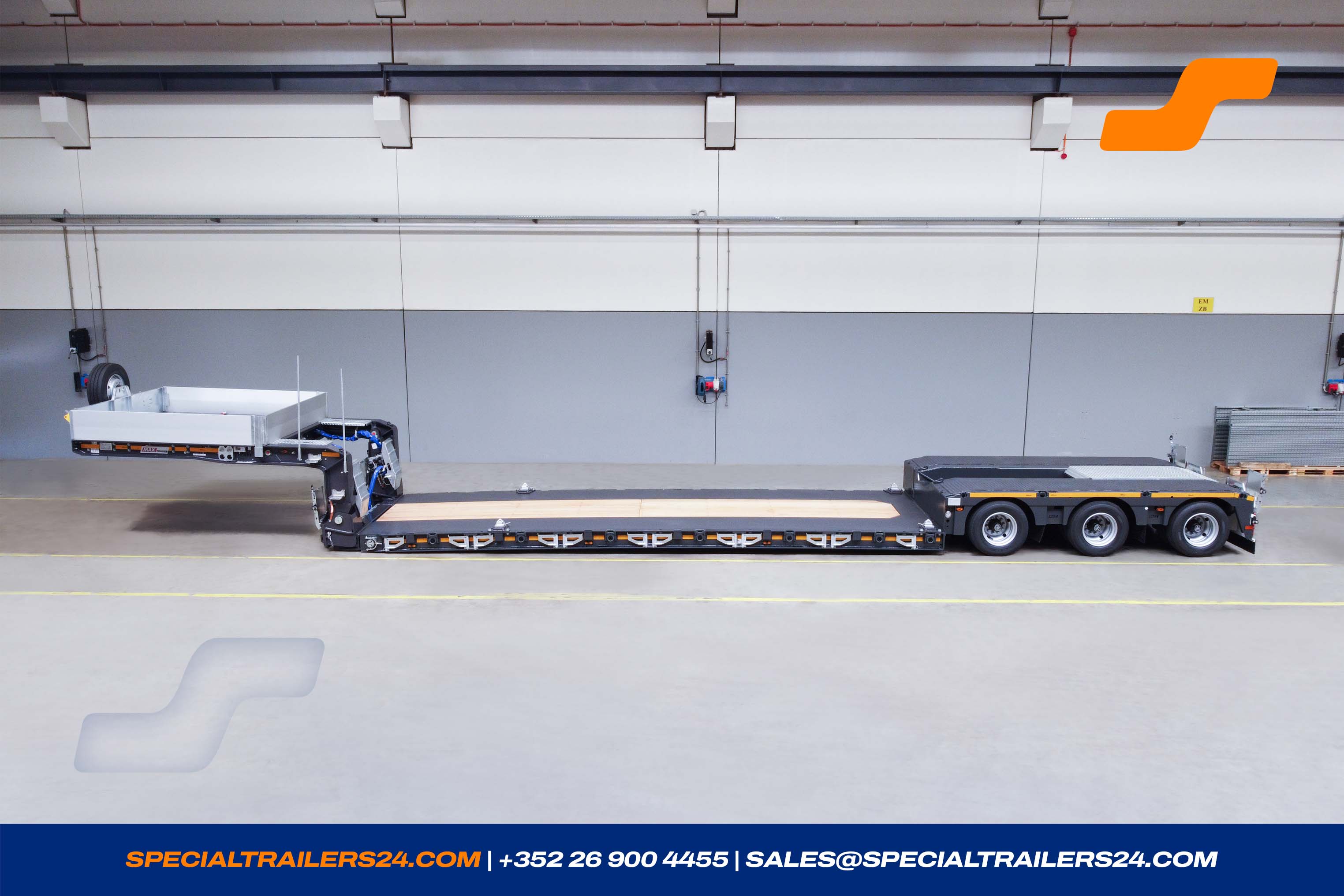 Lowbed trailer MAX Trailer MAX510 Vehicle for sale