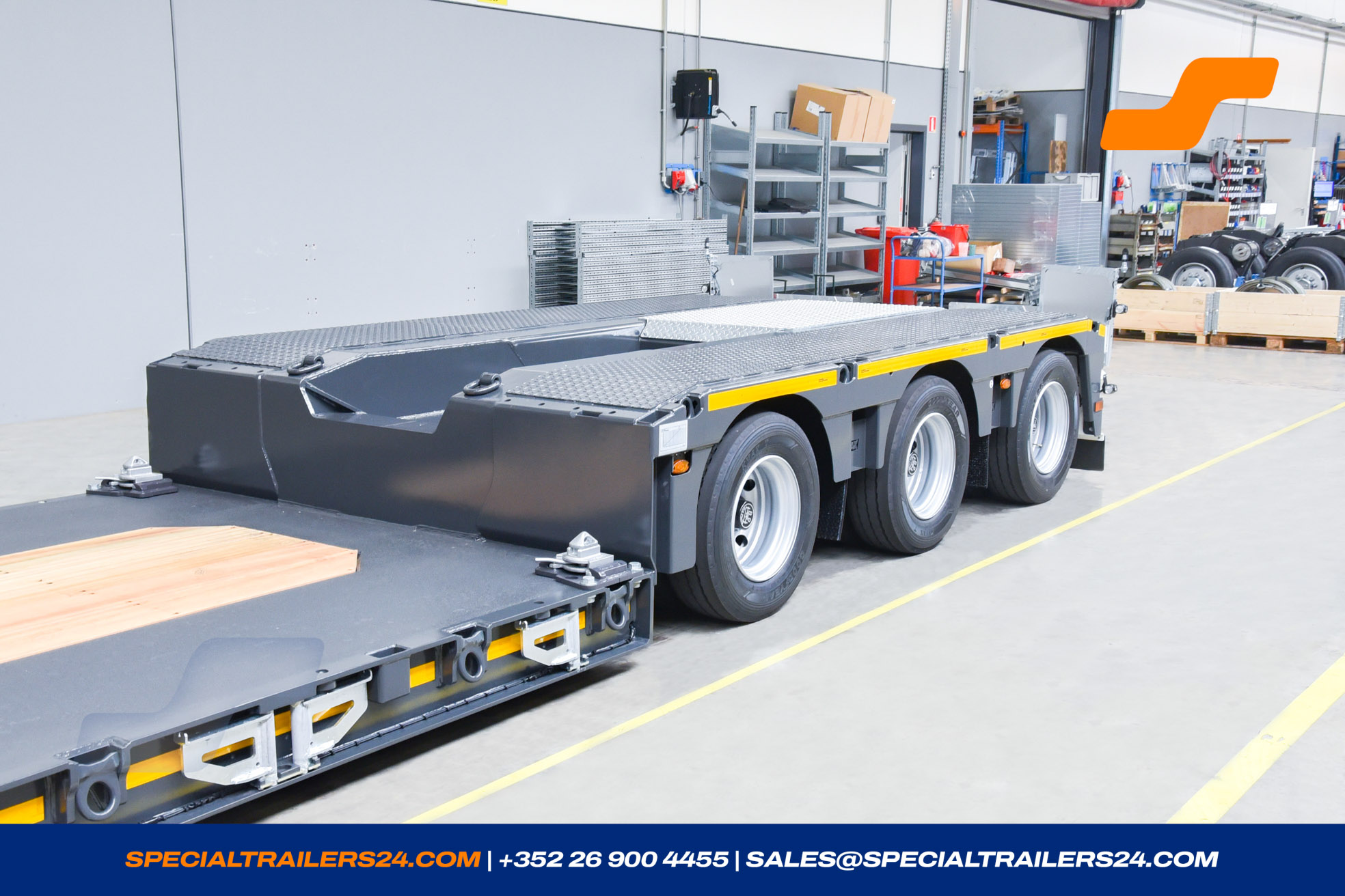 Lowbed trailer MAX Trailer MAX510 Vehicle for sale
