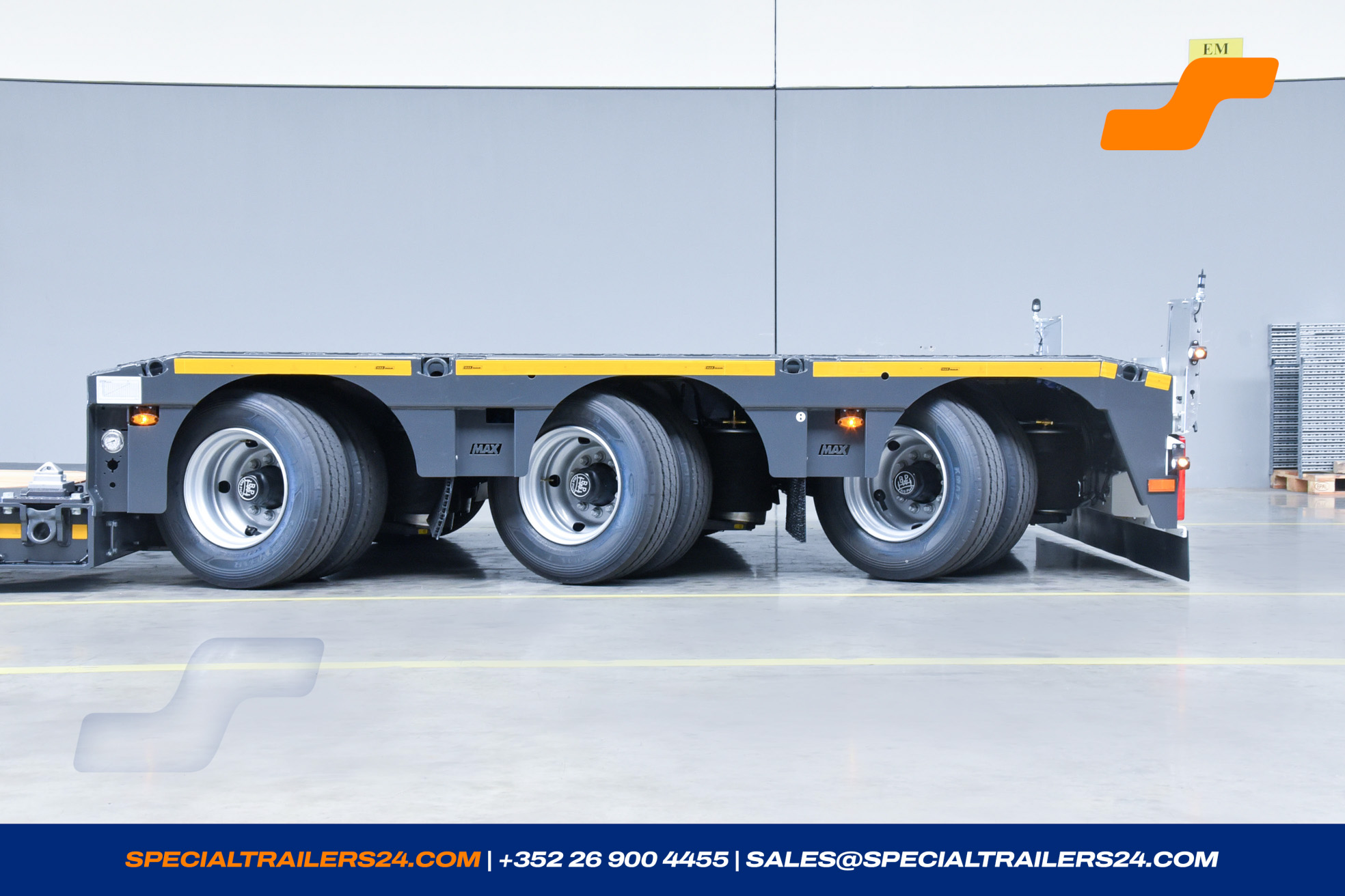 Lowbed trailer MAX Trailer MAX510 Vehicle for sale