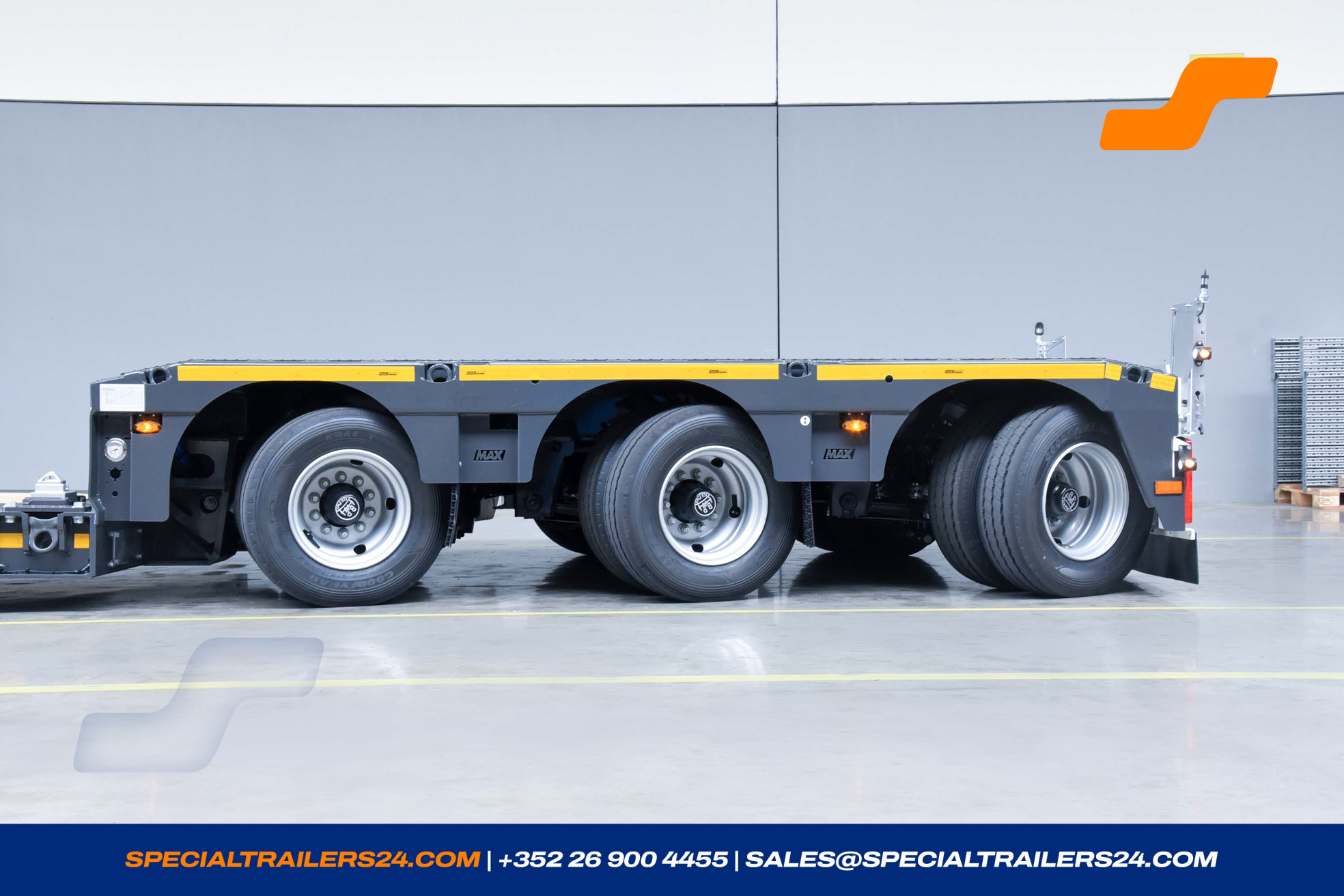 Lowbed trailer MAX Trailer MAX510 Vehicle for sale