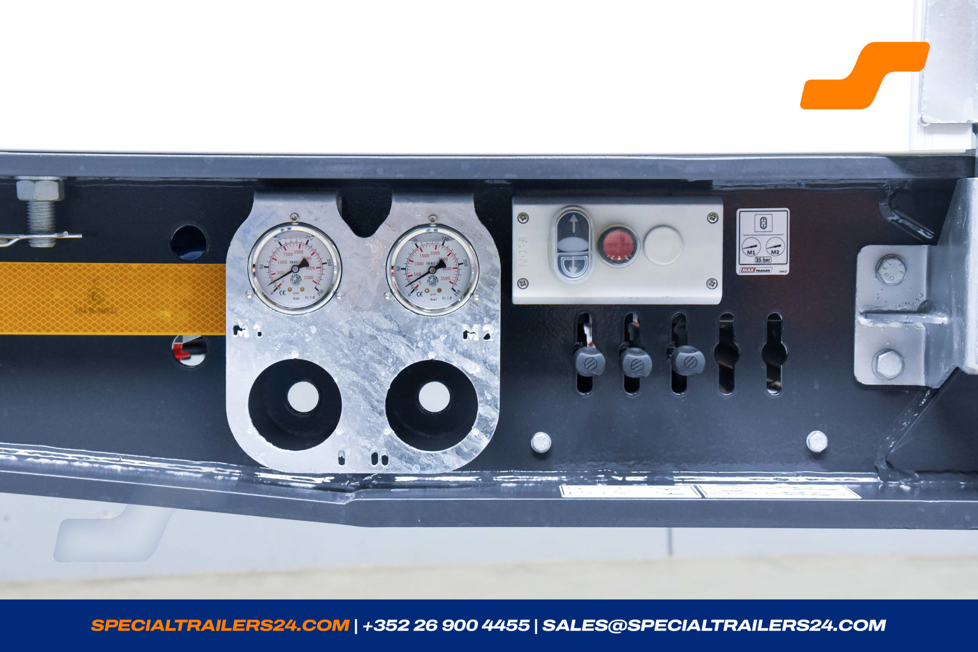 Lowbed trailer MAX Trailer MAX510 Vehicle for sale