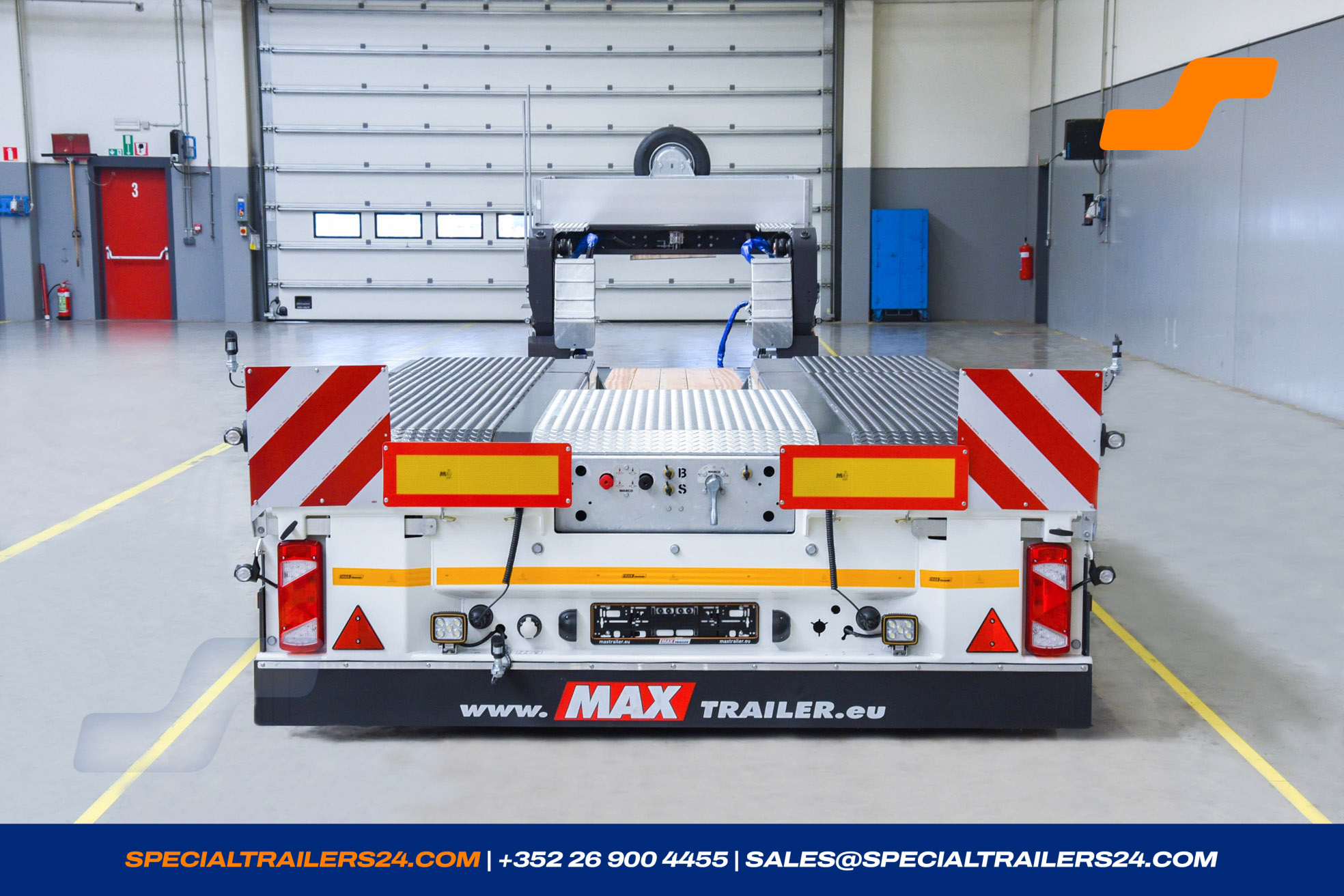 Lowbed trailer MAX Trailer MAX510 Vehicle for sale