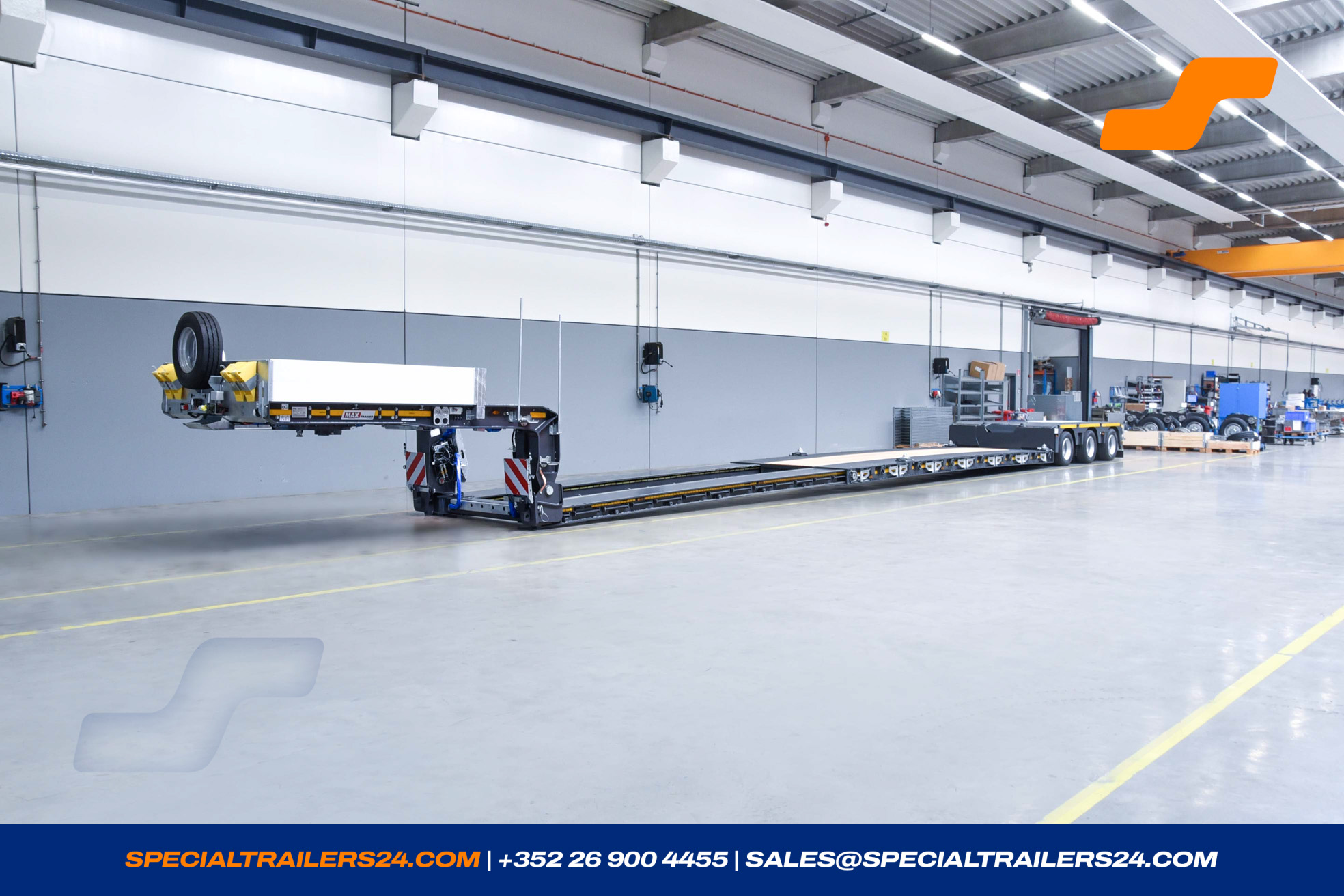 Lowbed trailer MAX Trailer MAX510 Vehicle for sale