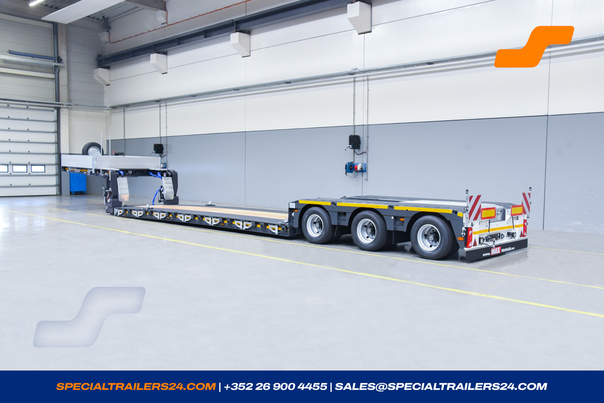 Lowbed trailer MAX Trailer MAX510 Vehicle for sale