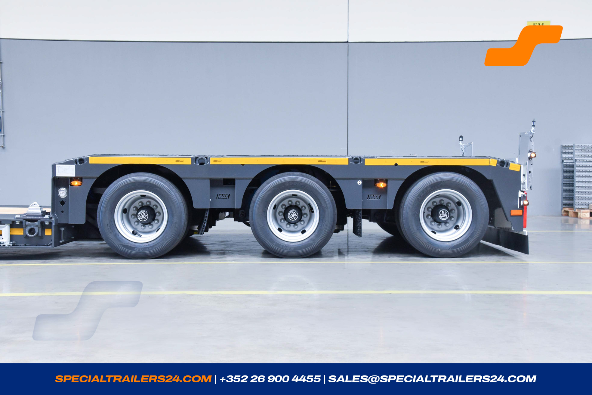 Lowbed trailer MAX Trailer MAX510 Vehicle for sale