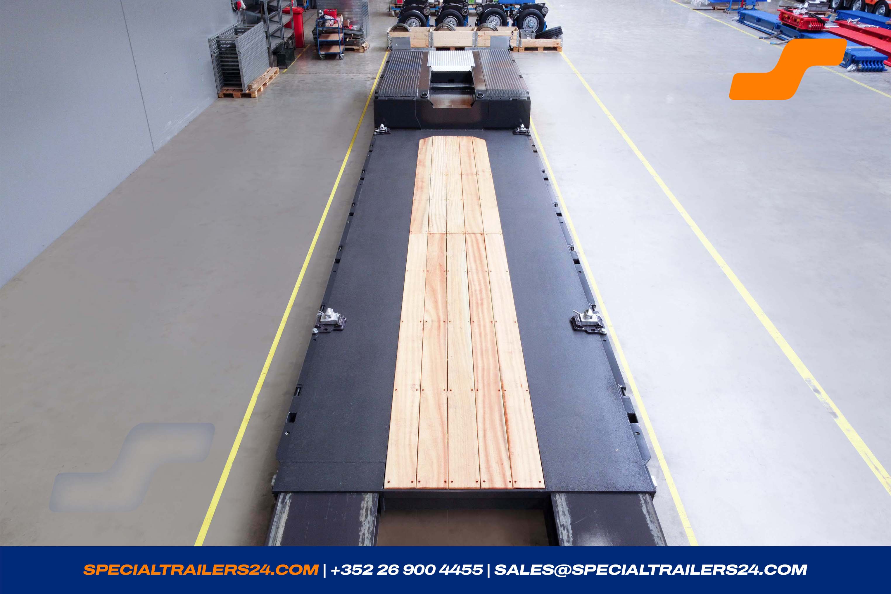 Lowbed trailer MAX Trailer MAX510 Vehicle for sale