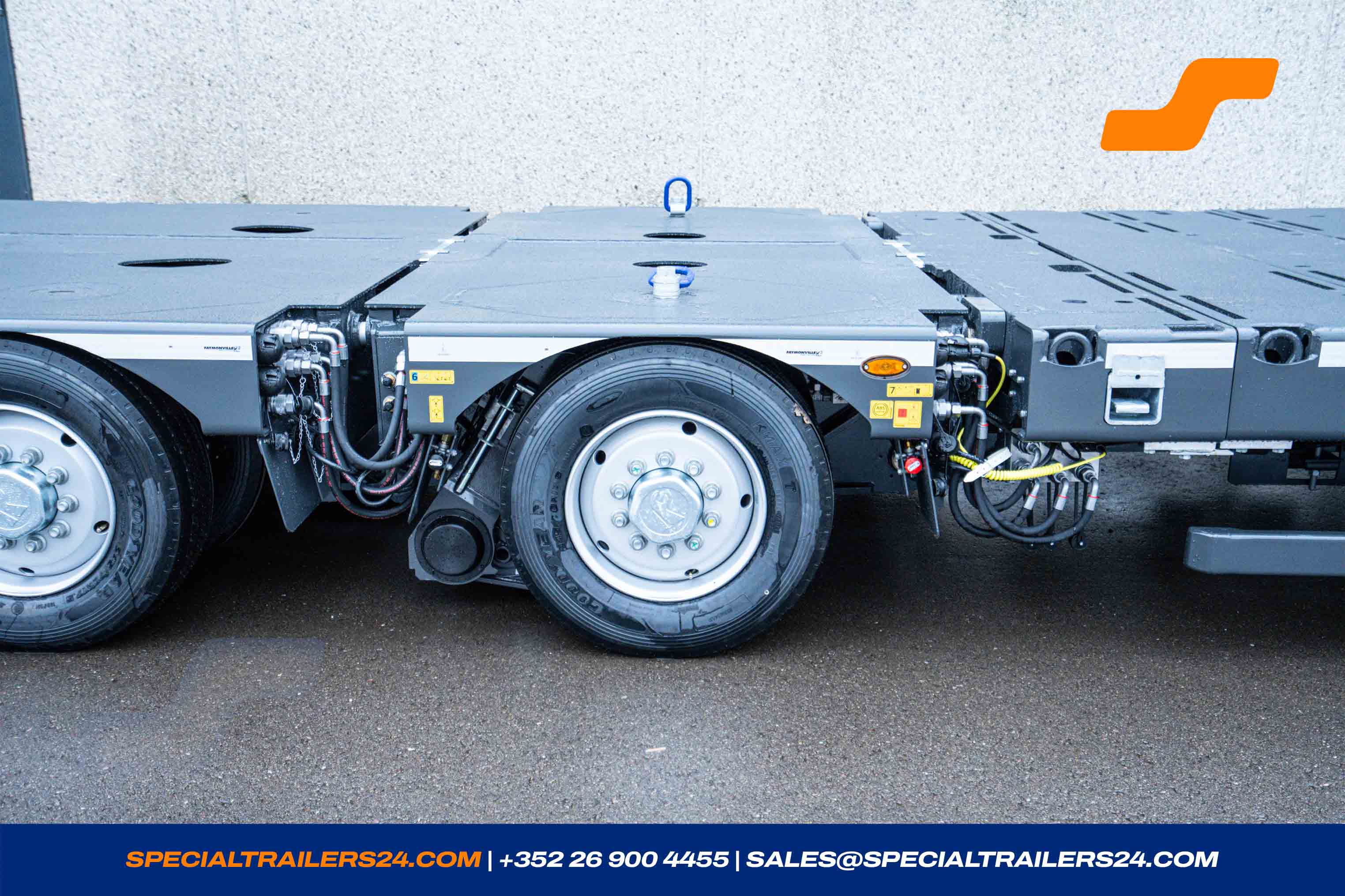 Lowbed trailer MAX Trailer MAX510 Vehicle for sale