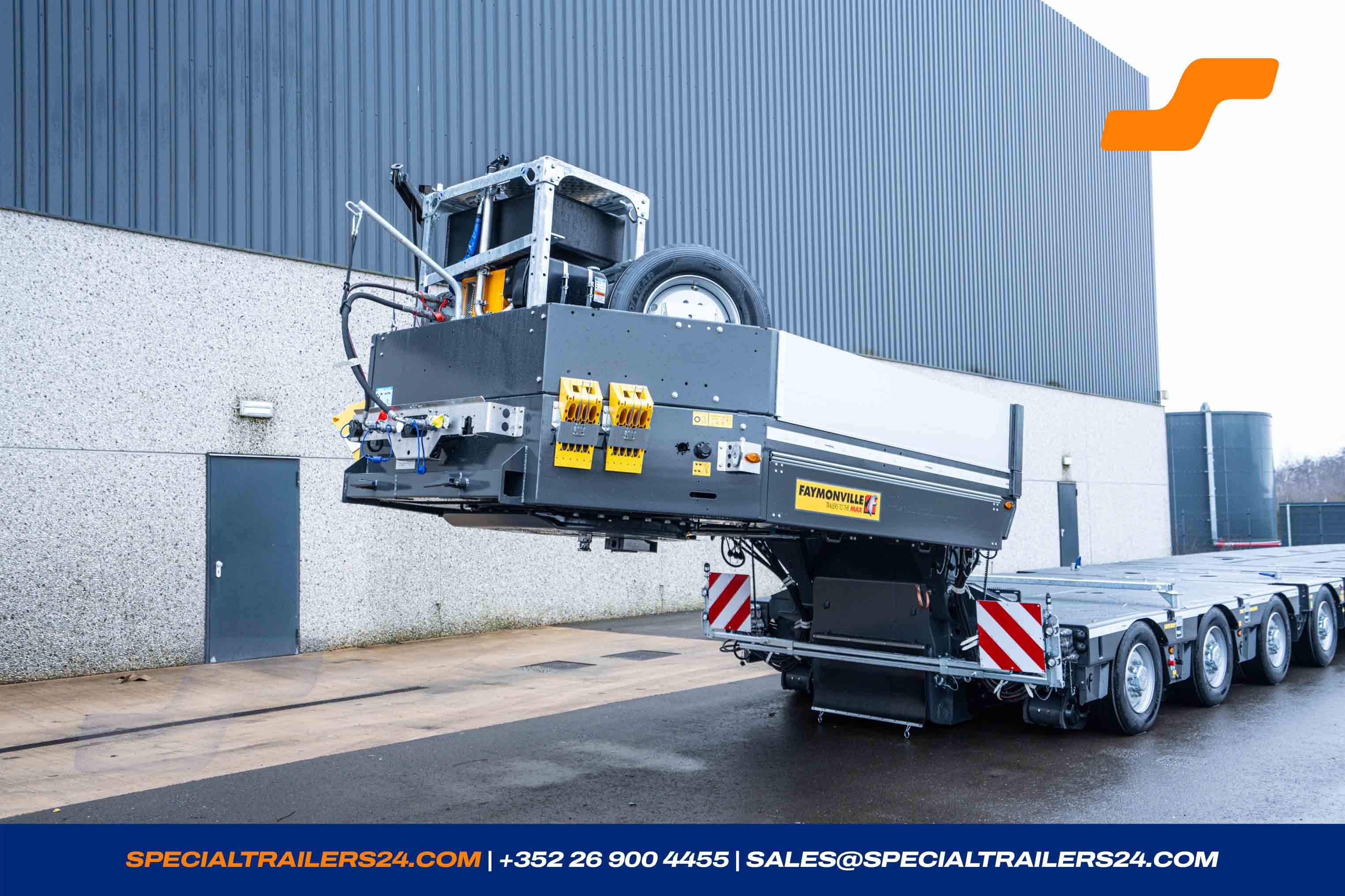 Lowbed trailer MAX Trailer MAX510 Vehicle for sale