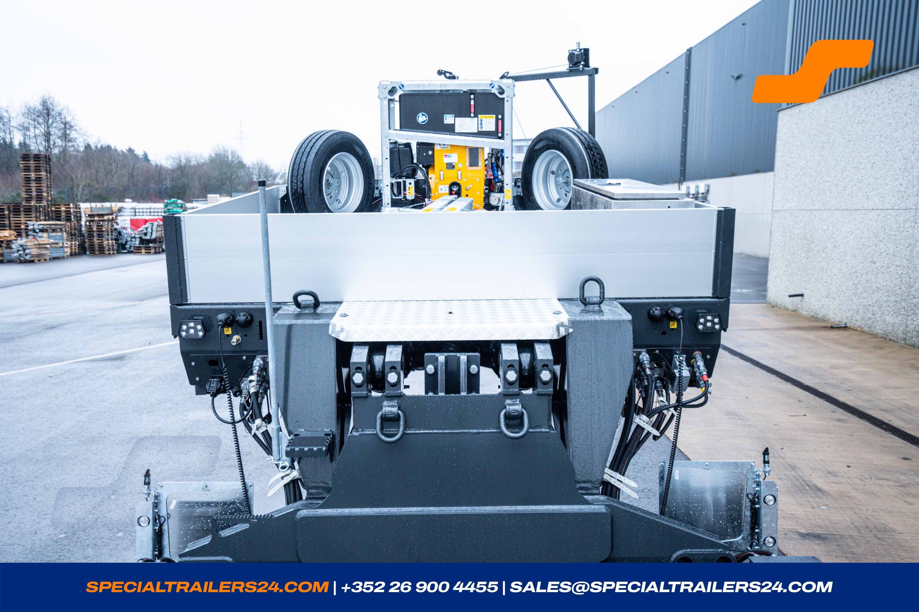 Lowbed trailer MAX Trailer MAX510 Vehicle for sale