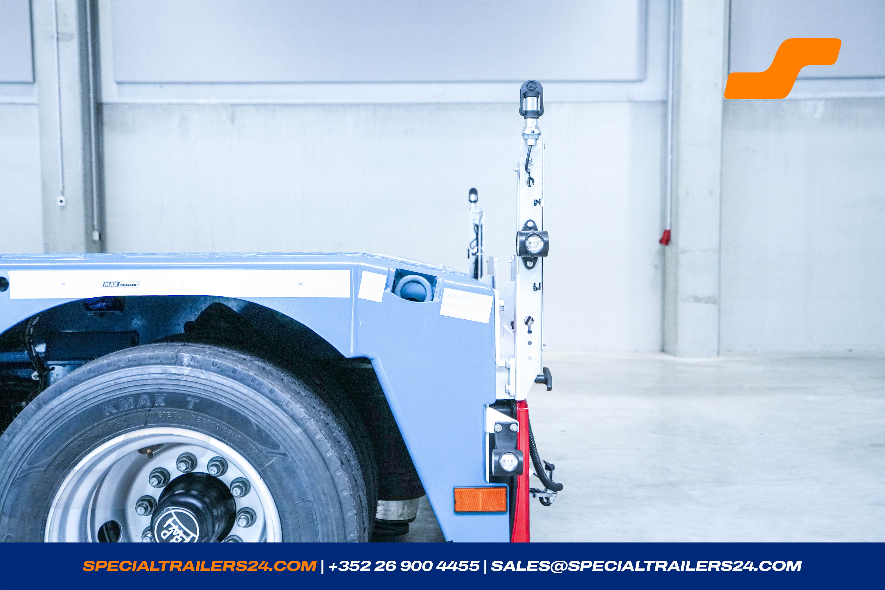 Lowbed trailer MAX Trailer MAX510 Vehicle for sale