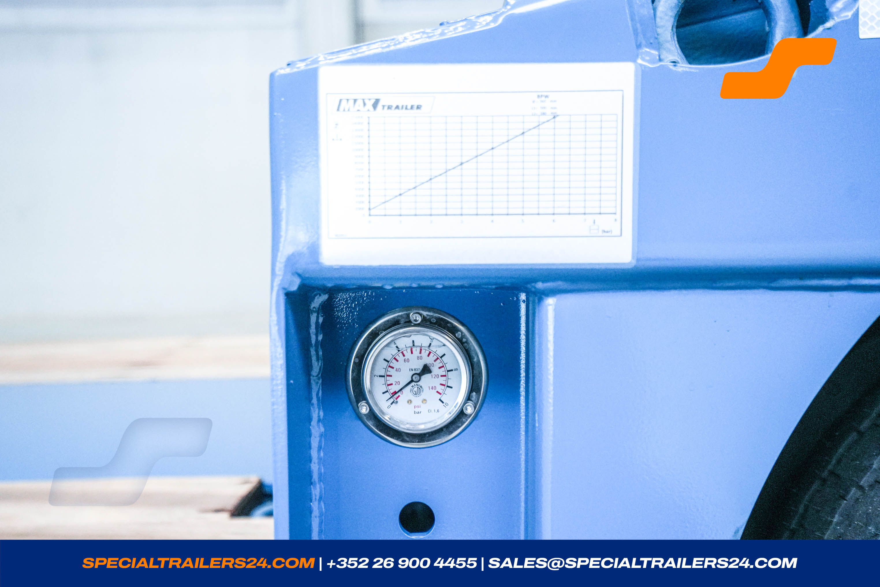 Lowbed trailer MAX Trailer MAX510 Vehicle for sale