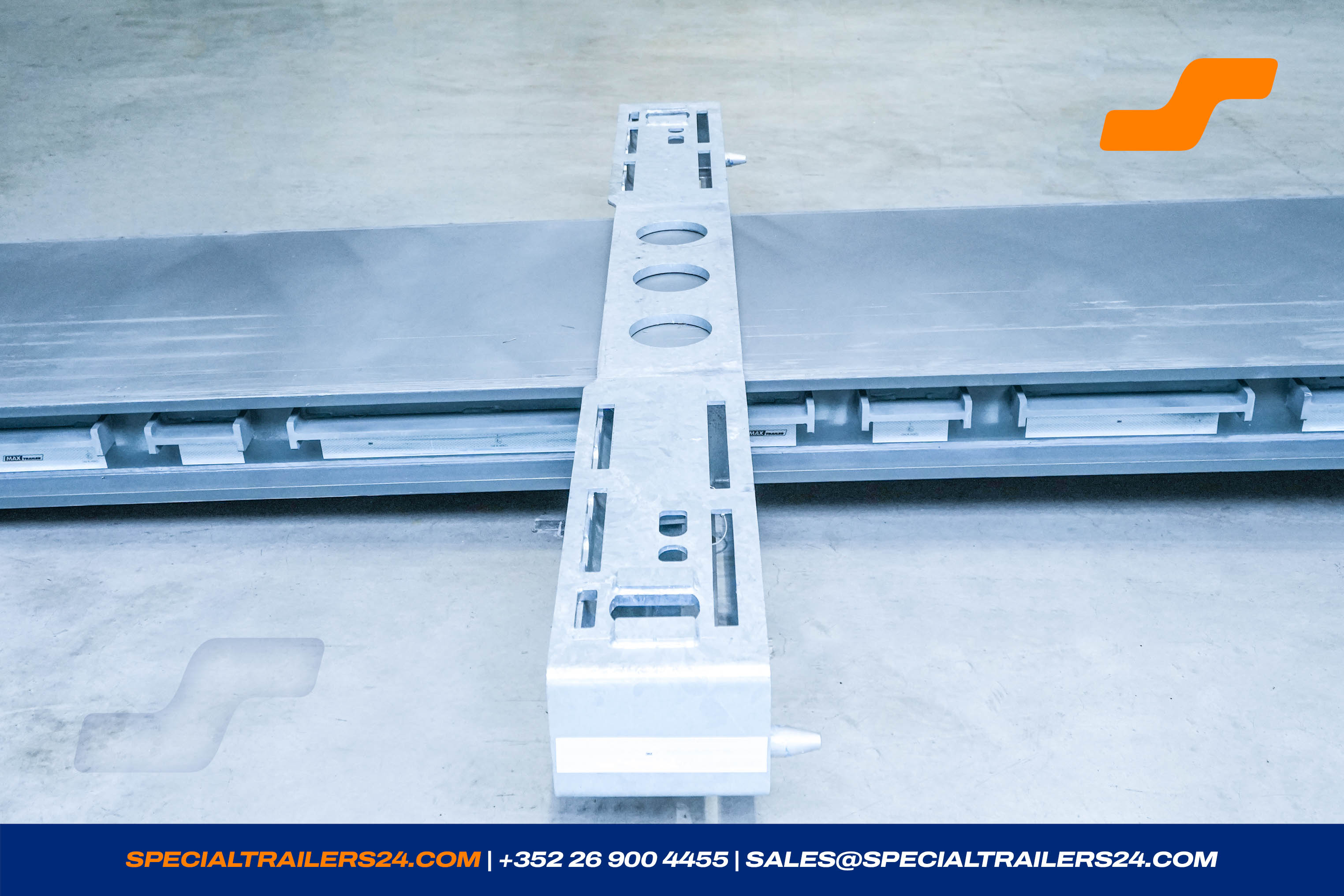 Lowbed trailer MAX Trailer MAX510 Vehicle for sale