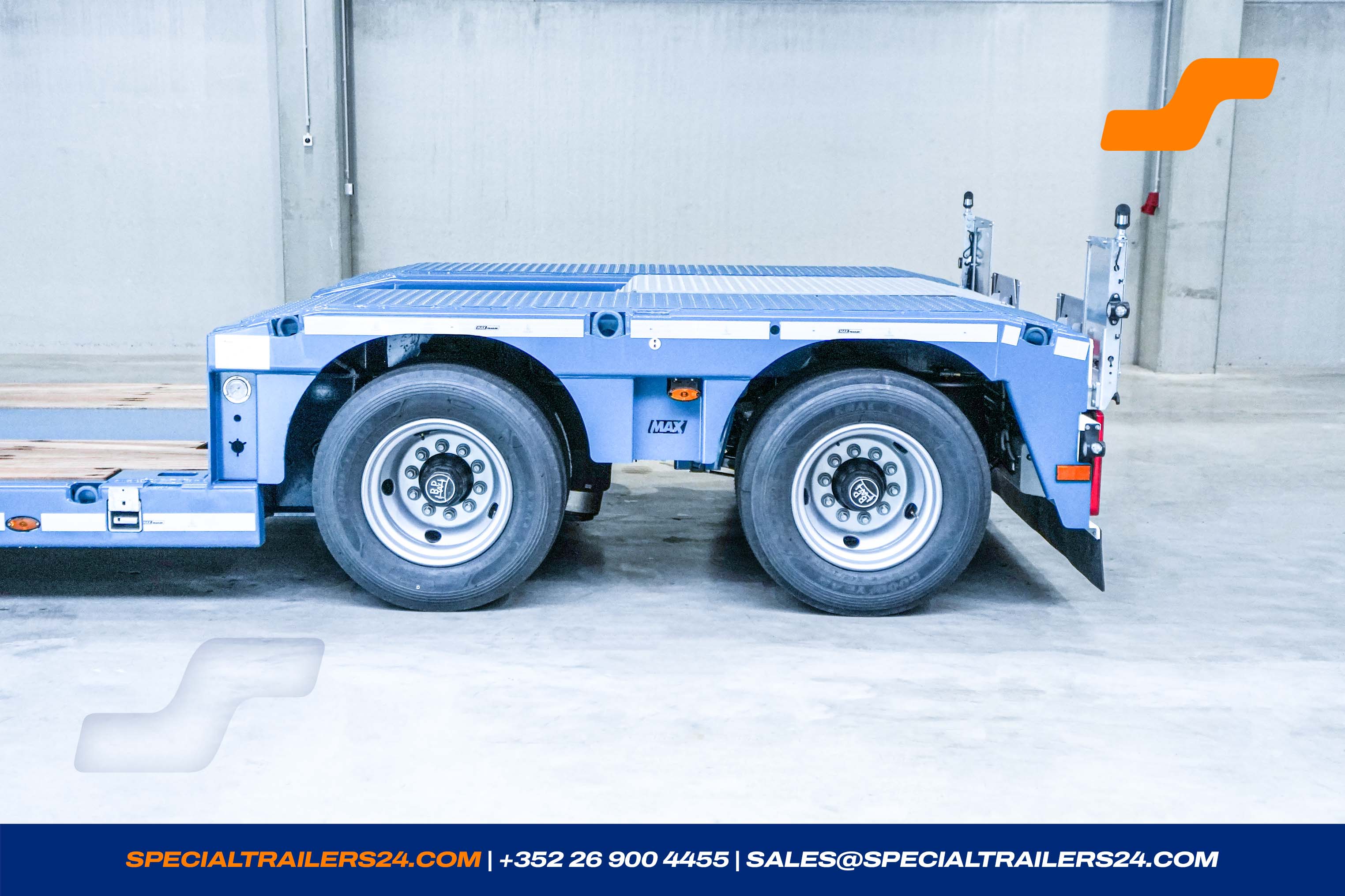 Lowbed trailer MAX Trailer MAX510 Vehicle for sale