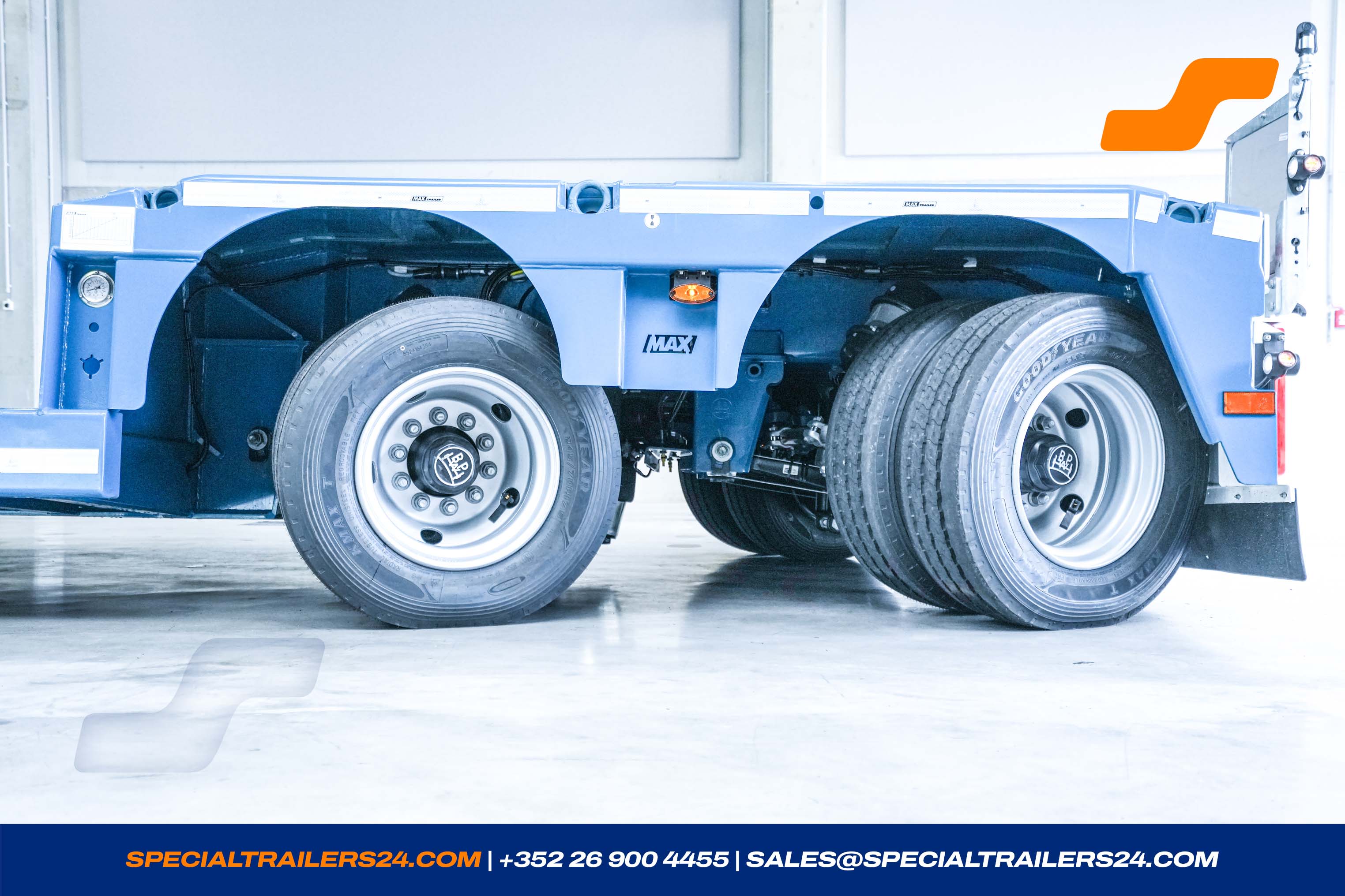 Lowbed trailer MAX Trailer MAX510 Vehicle for sale