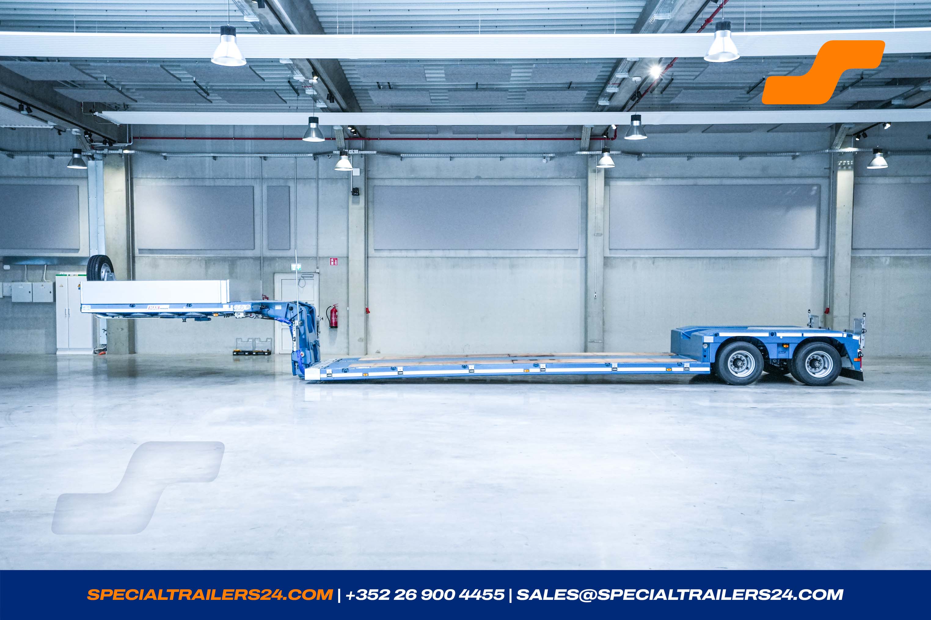 Lowbed trailer MAX Trailer MAX510 Vehicle for sale