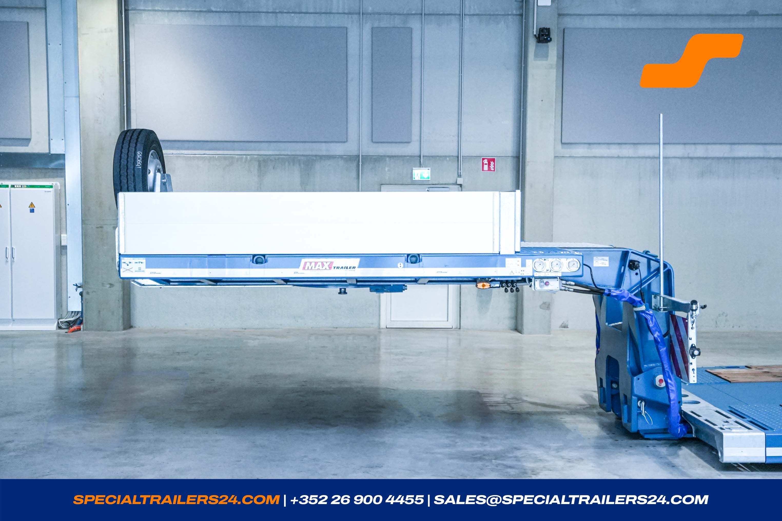 Lowbed trailer MAX Trailer MAX510 Vehicle for sale