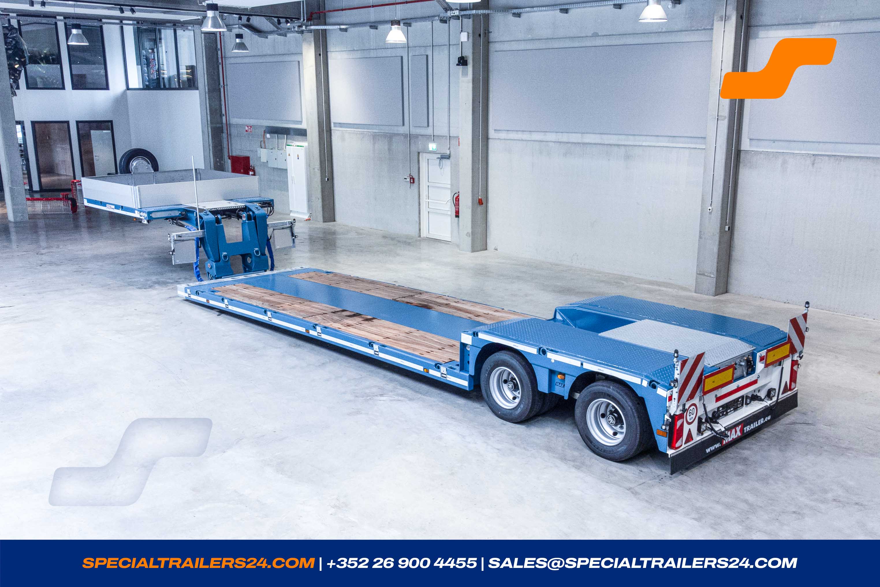 Lowbed trailer MAX Trailer MAX510 Vehicle for sale