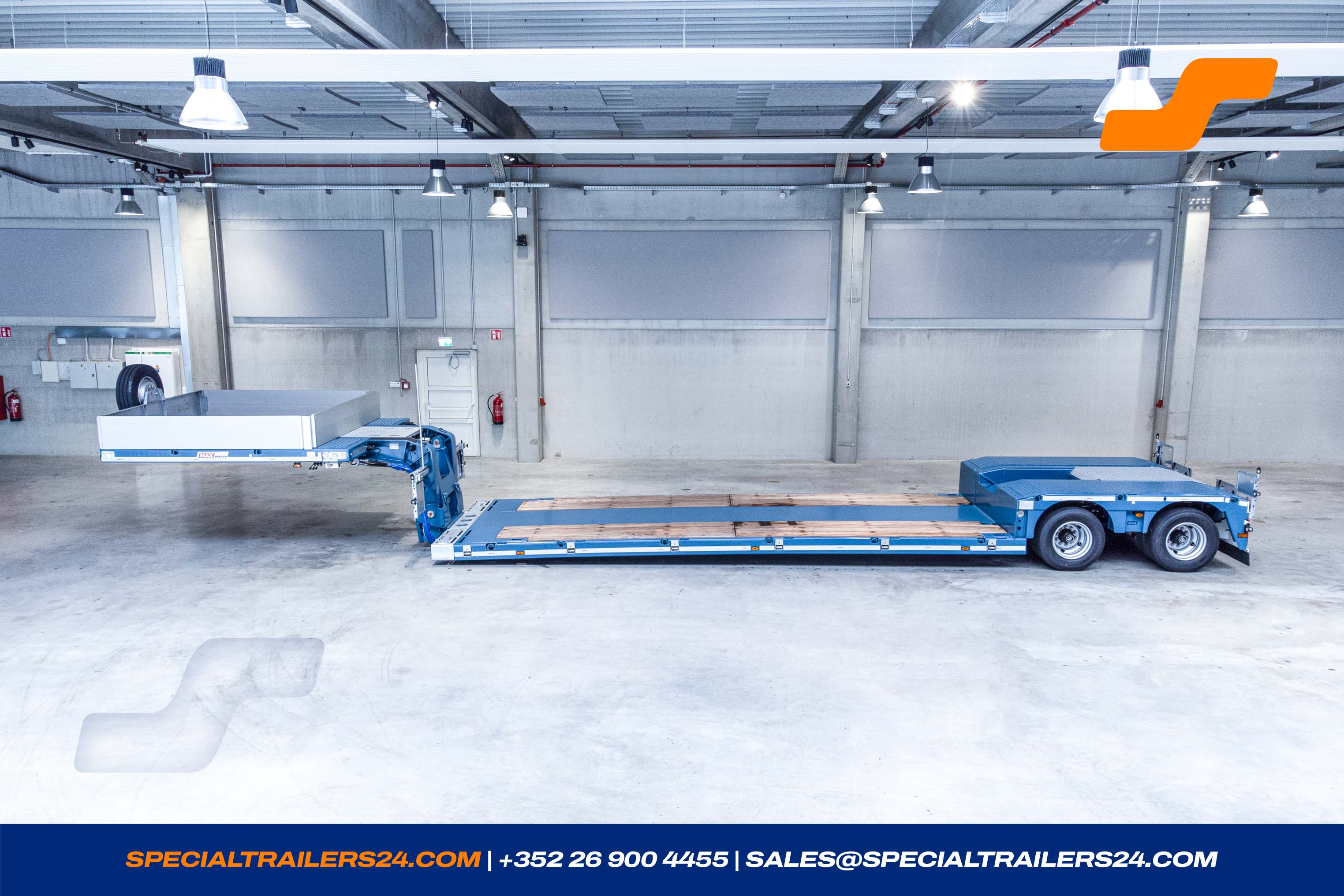 Lowbed trailer MAX Trailer MAX510 Vehicle for sale