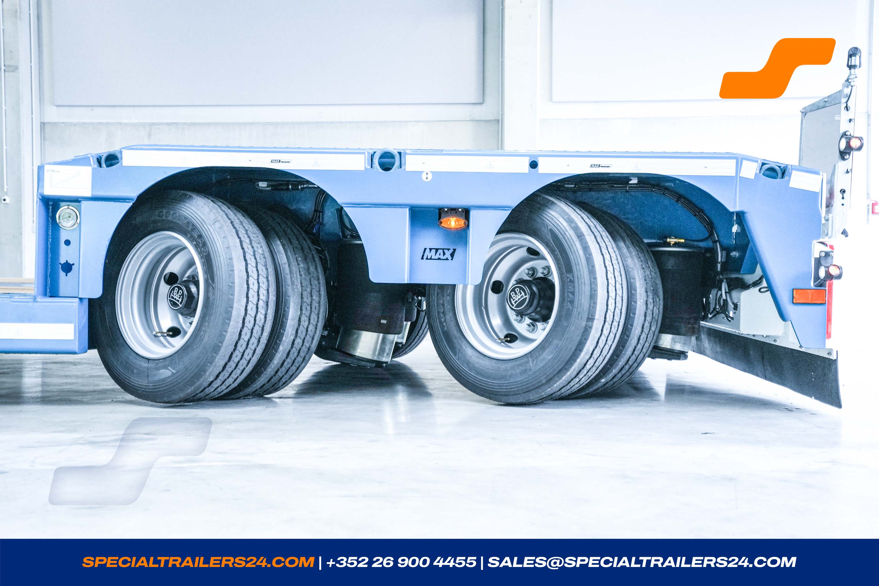 Lowbed trailer MAX Trailer MAX510 Vehicle for sale