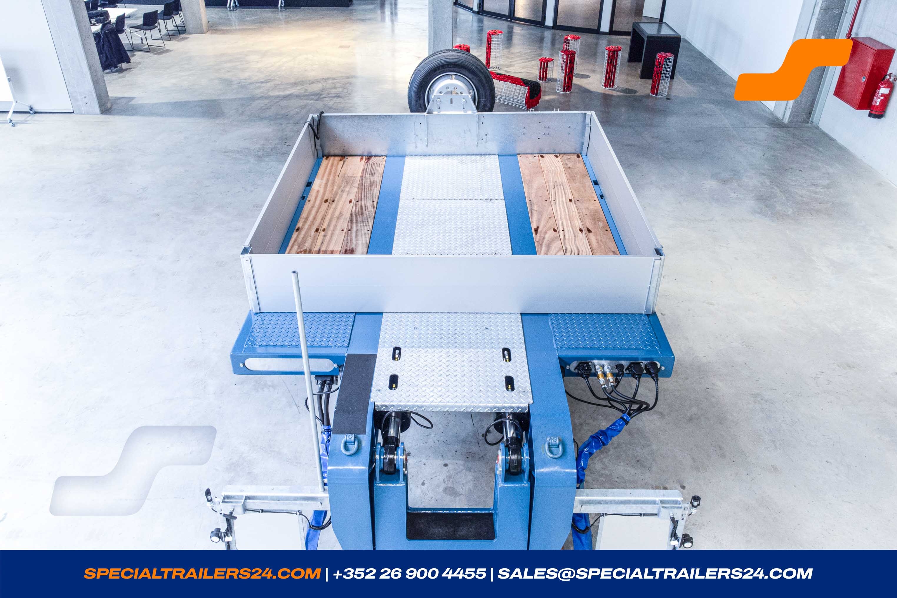 Lowbed trailer MAX Trailer MAX510 Vehicle for sale