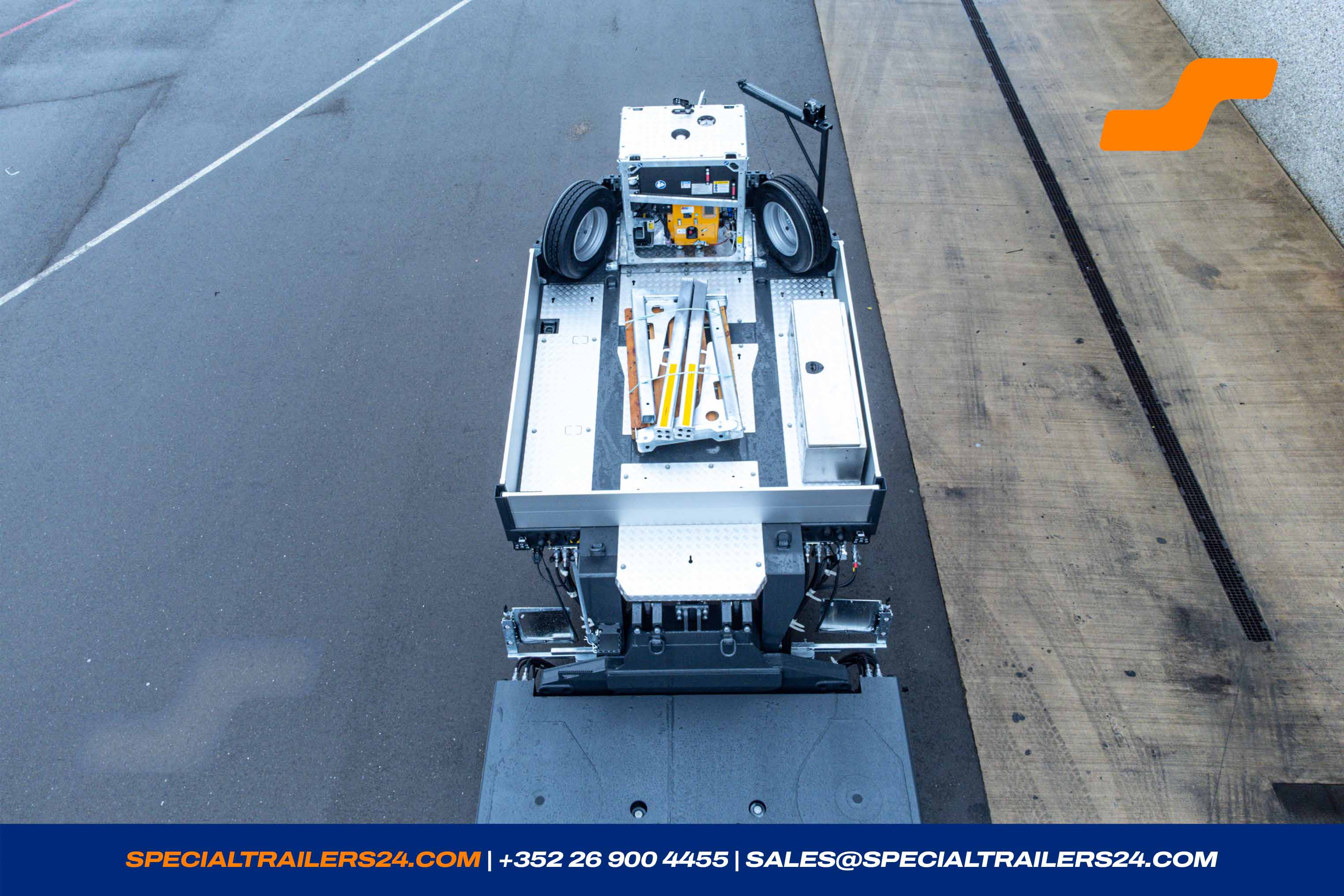 Lowbed trailer MAX Trailer MAX510 Vehicle for sale