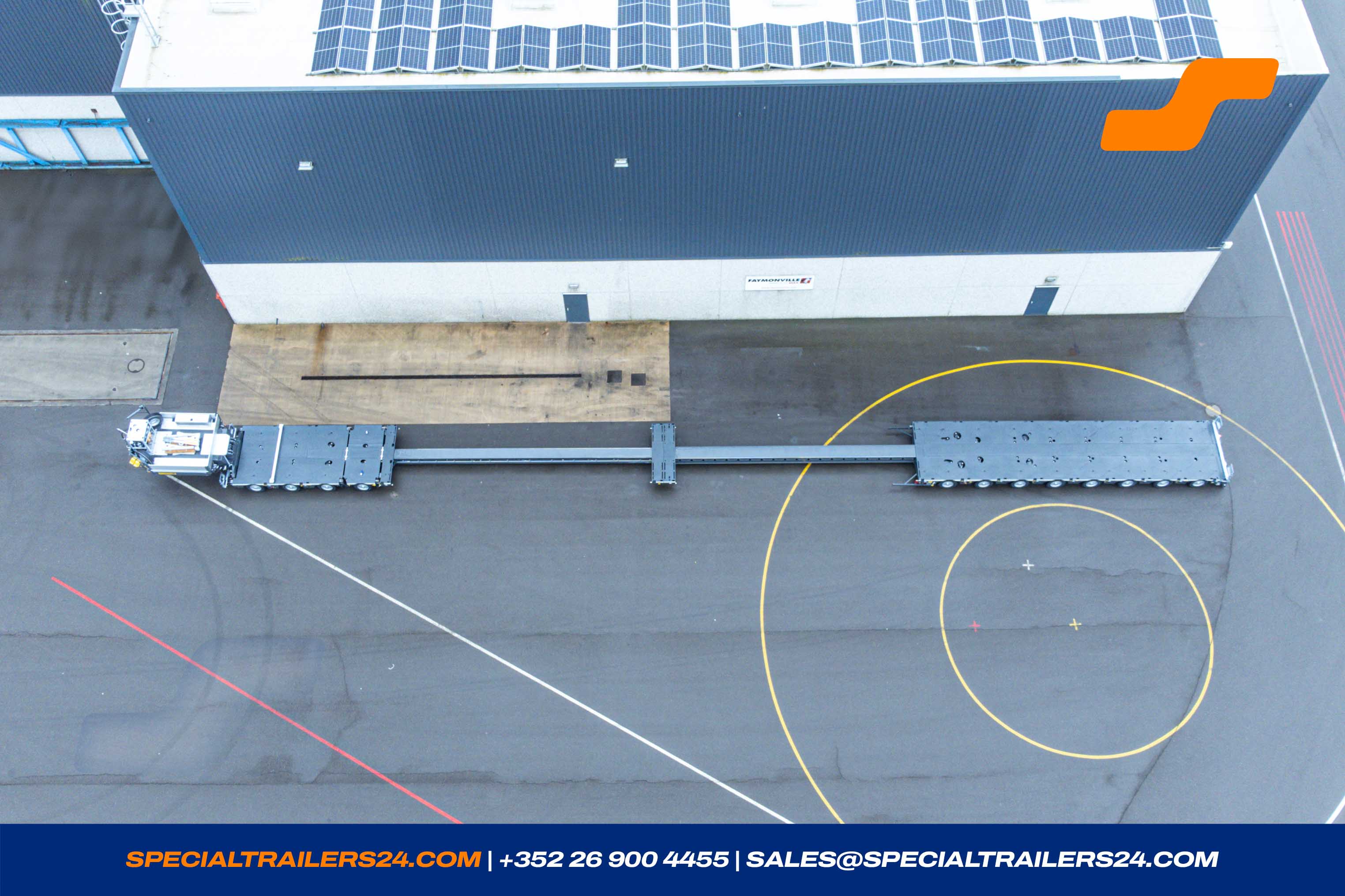 Lowbed trailer MAX Trailer MAX510 Vehicle for sale