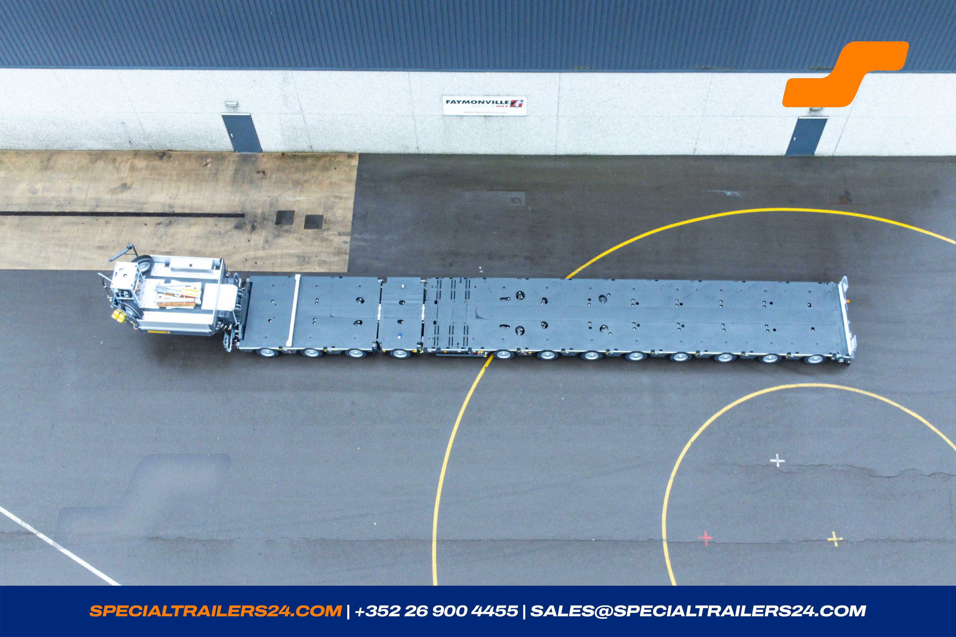 Lowbed trailer MAX Trailer MAX510 Vehicle for sale