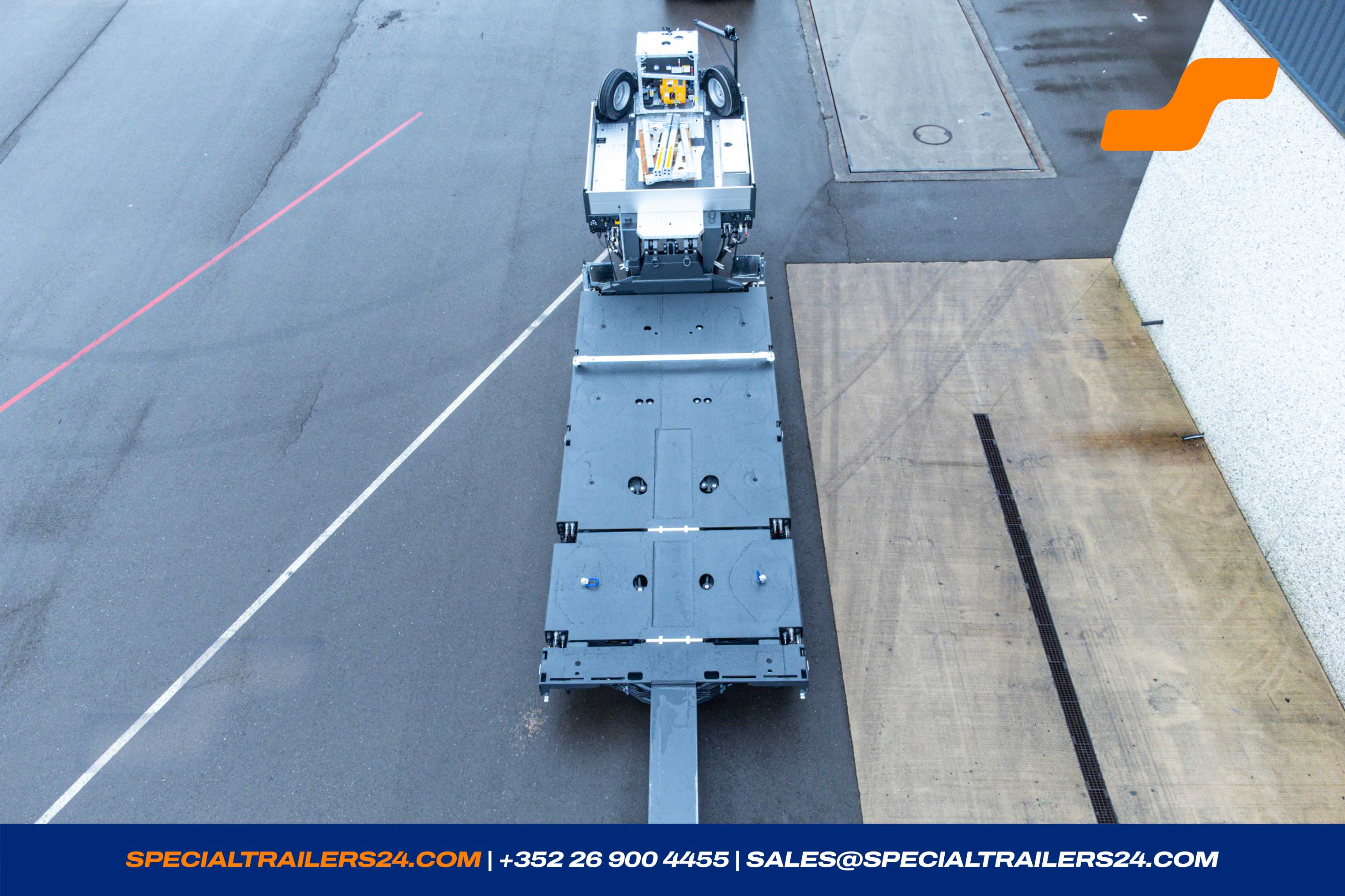 Lowbed trailer MAX Trailer MAX510 Vehicle for sale