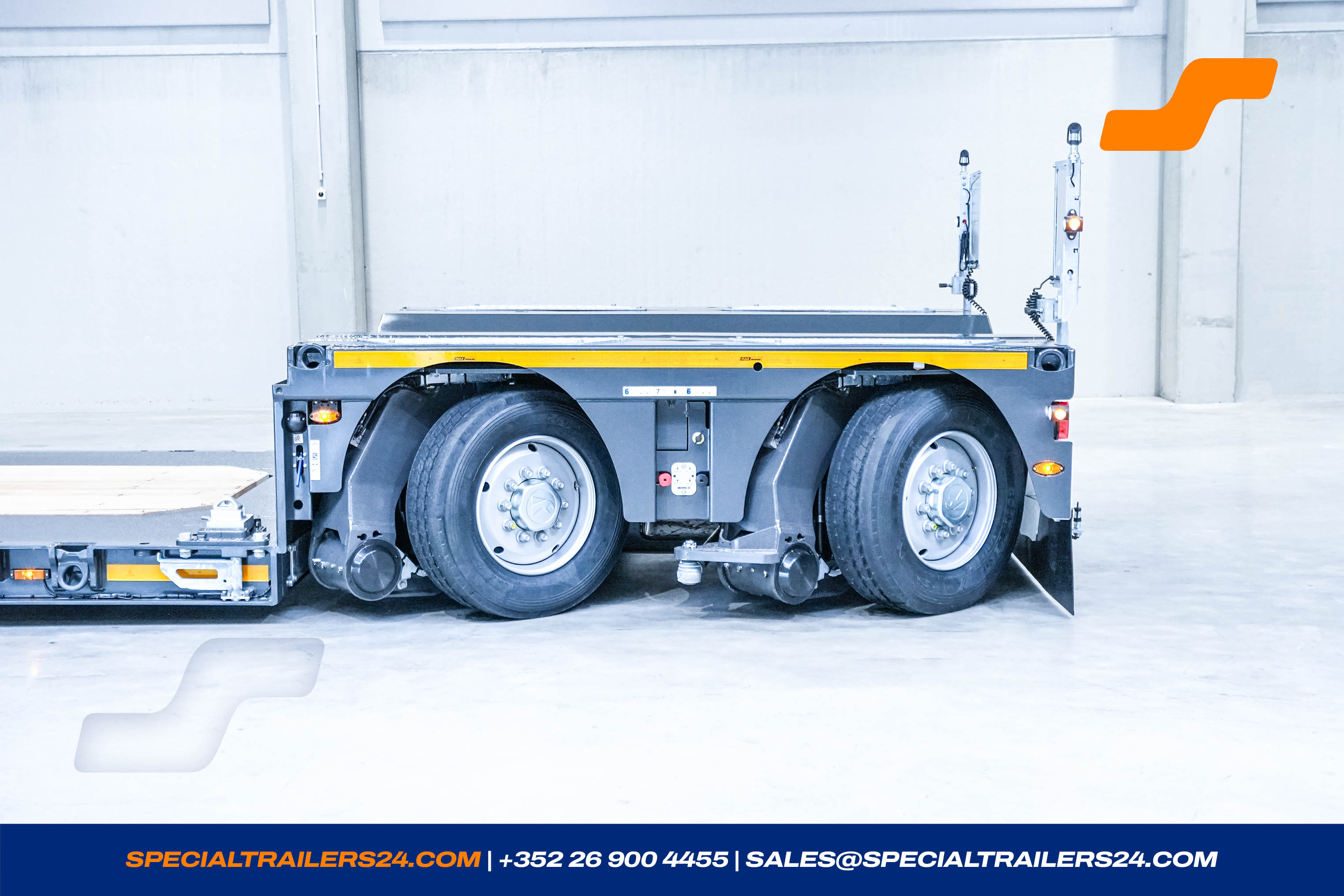 Lowbed trailer MAX Trailer MAX510 Vehicle for sale