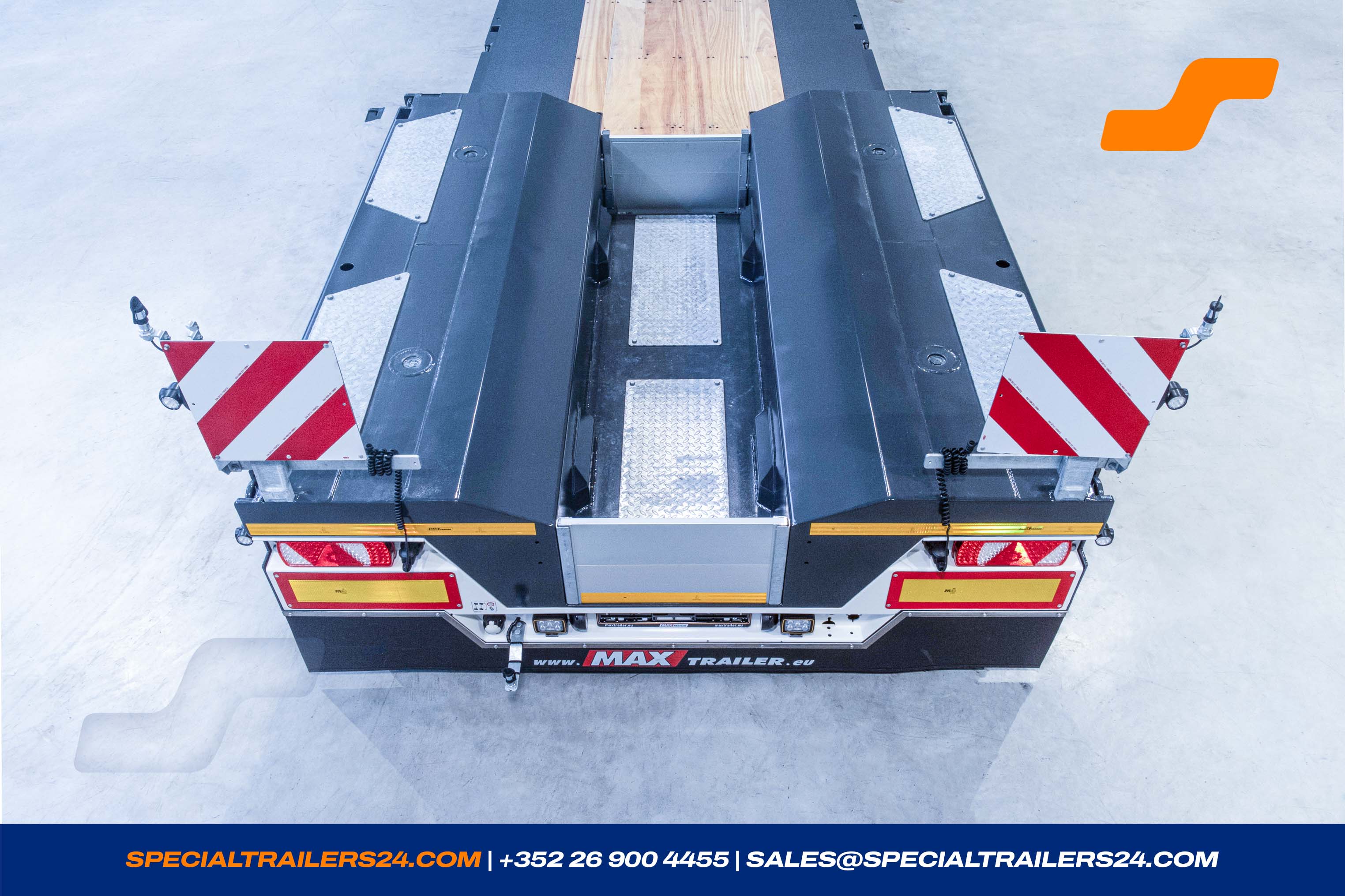 Lowbed trailer MAX Trailer MAX510 Vehicle for sale